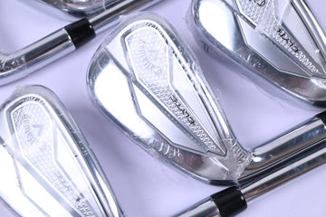 Left Hand Callaway Elyte Irons / 5-PW / Regular Flex True Temper Vector 80 Shaft