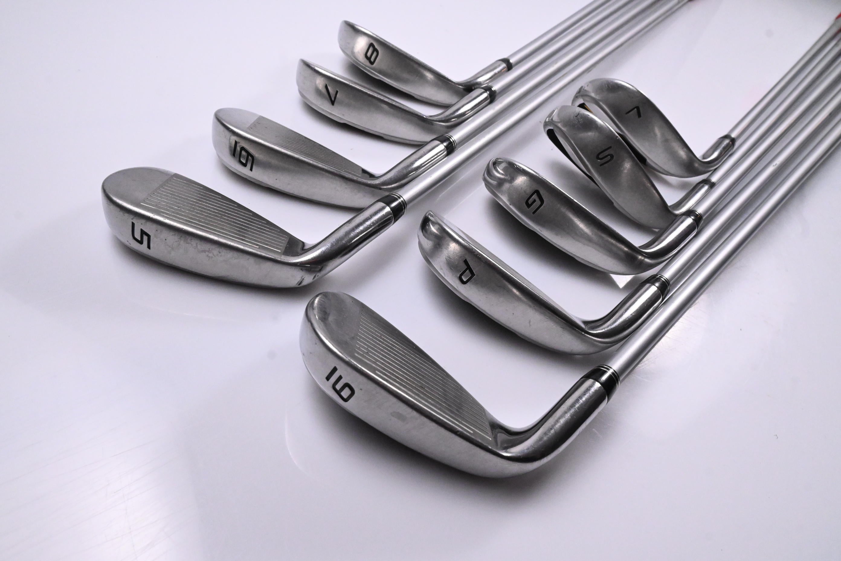 Cobra S2 Irons / 5-PW+GW+SW+LW / Lite Flex Aldila DVS-2 60 Shafts