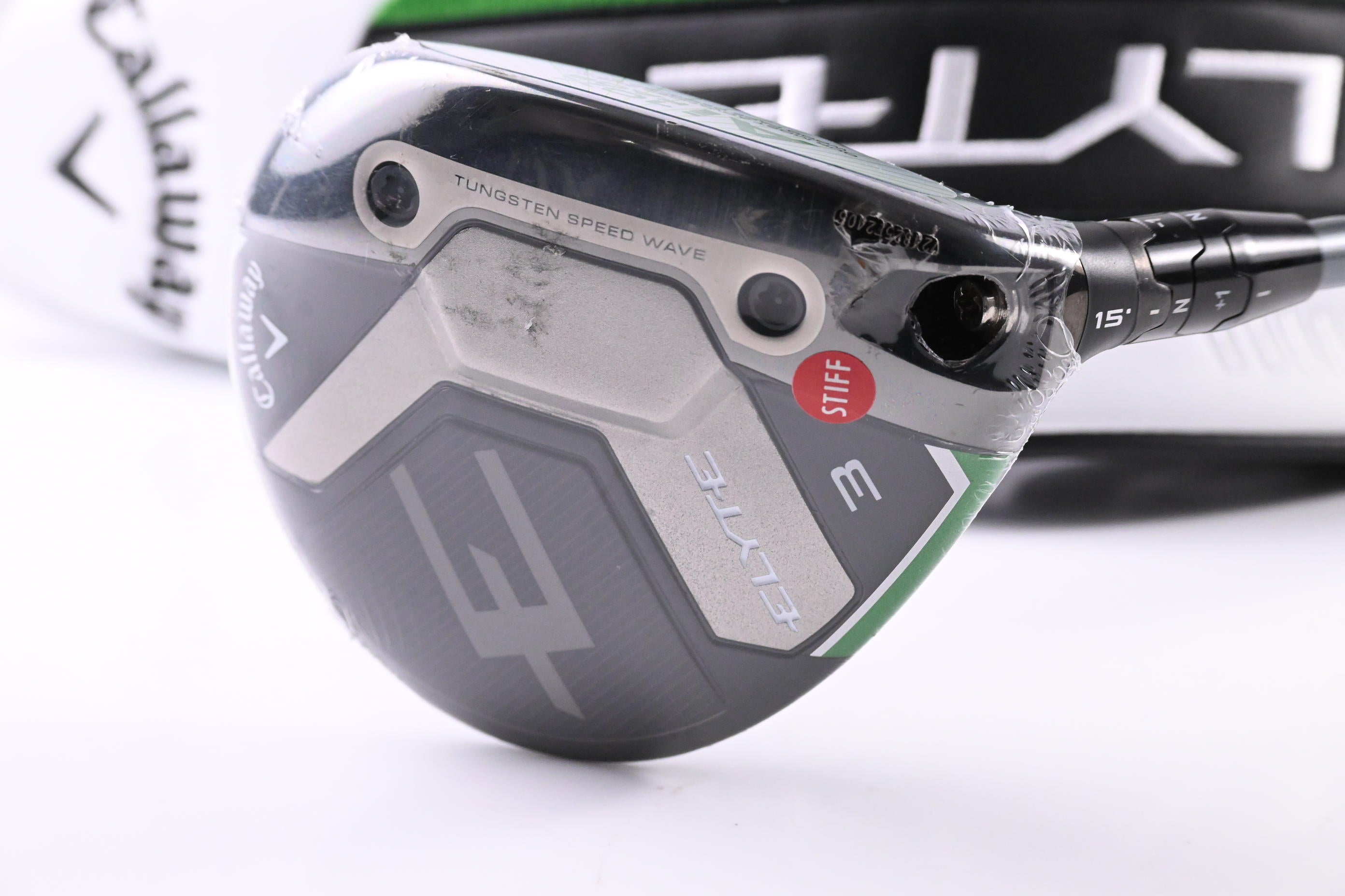 Callaway Elyte #3 Wood / 15 Degree / Stiff Flex Denali Charcoal 60 Shaft