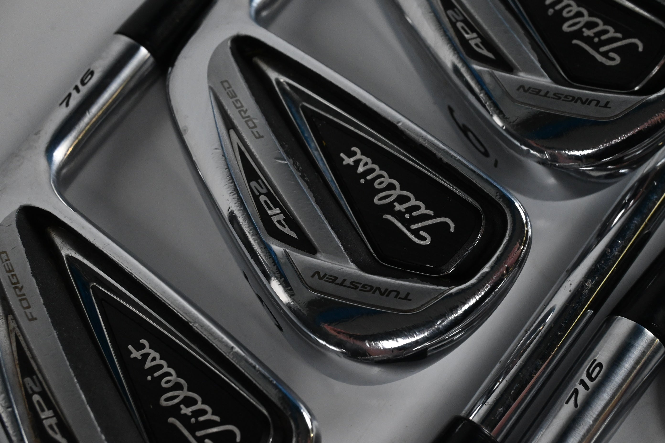 Titleist 716 AP2 Irons / 4-PW / Stiff Flex Dynamic Gold S300 AMT Steel Shafts