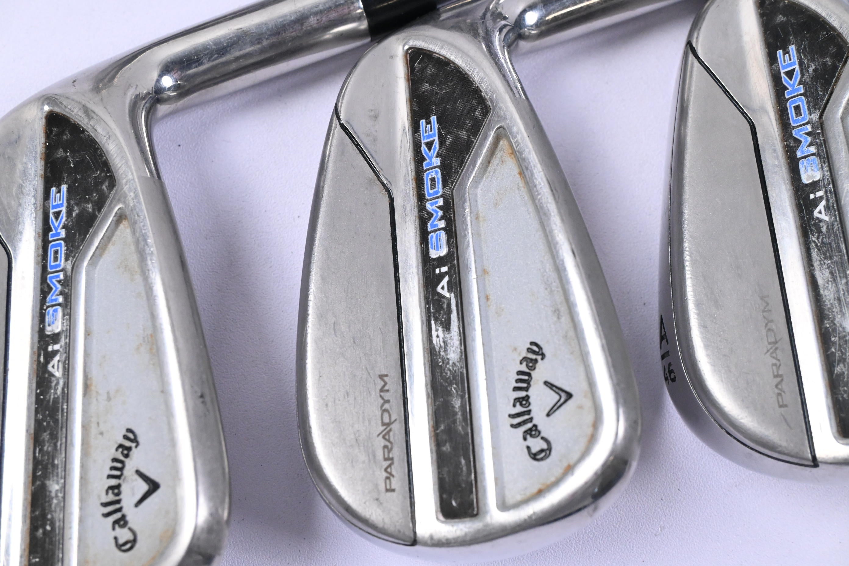 Callaway Paradym Ai Smoke Irons / 5-PW+GW / X-Flex Dynamic Gold Mid 115 Shafts