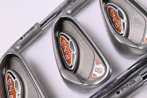 Ping G10 Irons / 4-PW+SW / Black Dot / Regular Flex Ping AWT Shafts