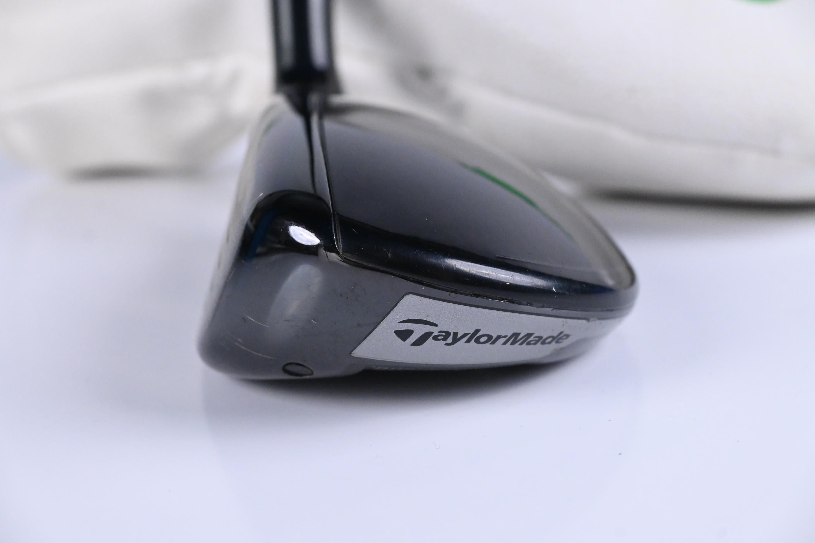 Left Hand Taylormade Qi10 #3 Hybrid / 19 Degree / Stiff Flex Ventus TR Blue 7