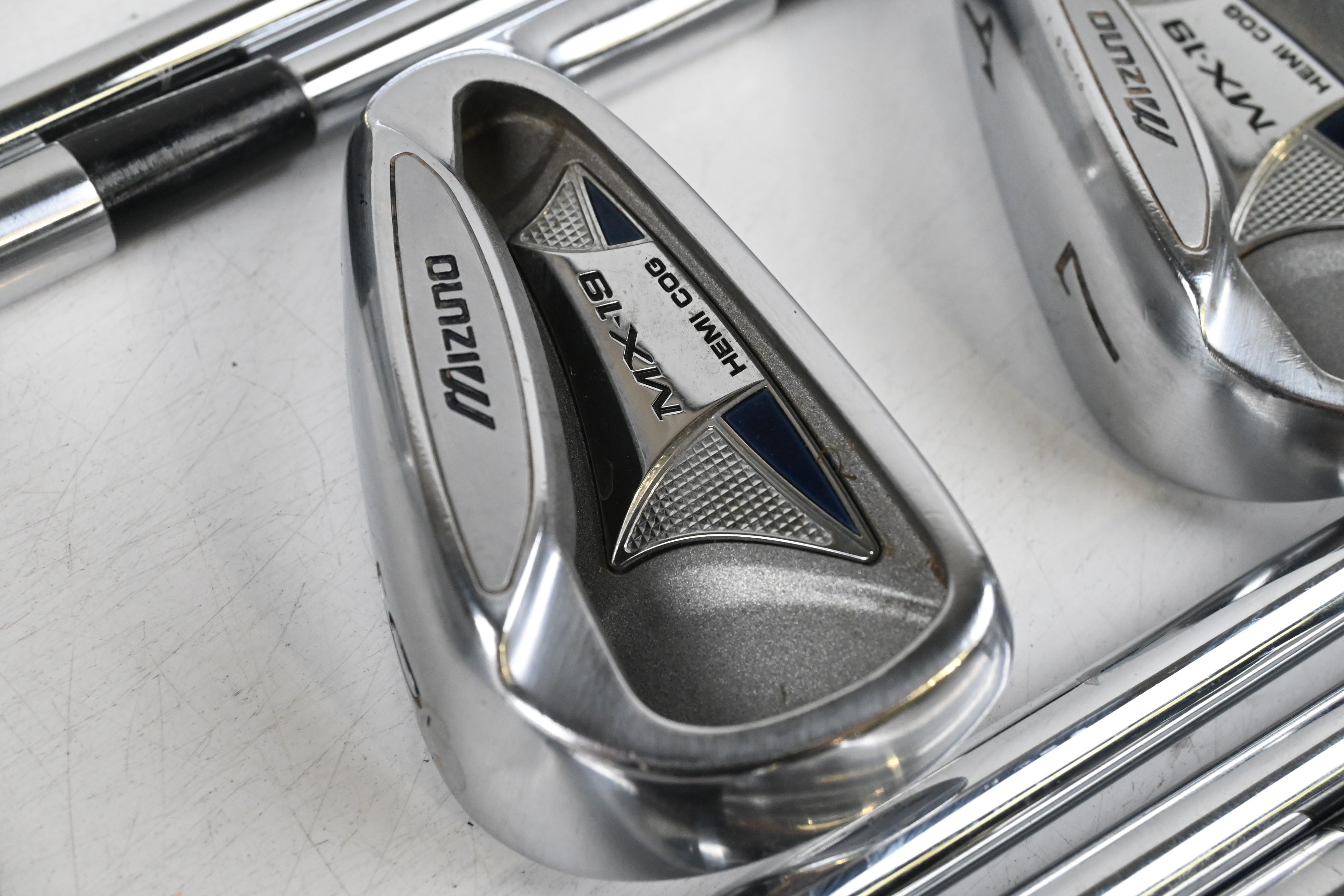 Mizuno MX-19 Irons / 4-PW+GW / Stiff Flex Dynalite Gold SL Shafts