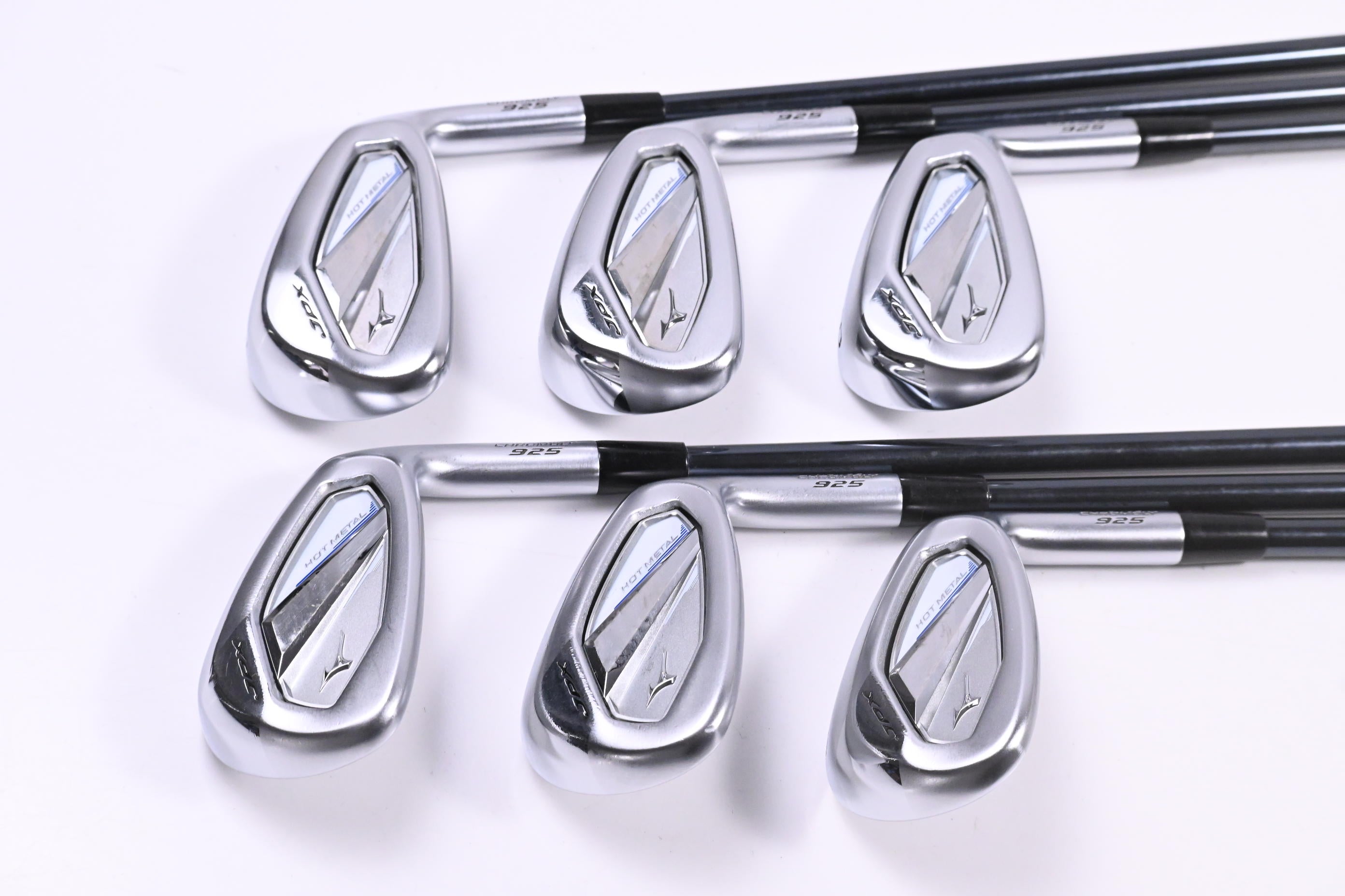 Mizuno JPX 925 Hot Metal Irons / 6-PW+GW / Senior Flex UST Recoil Dart ESX 60