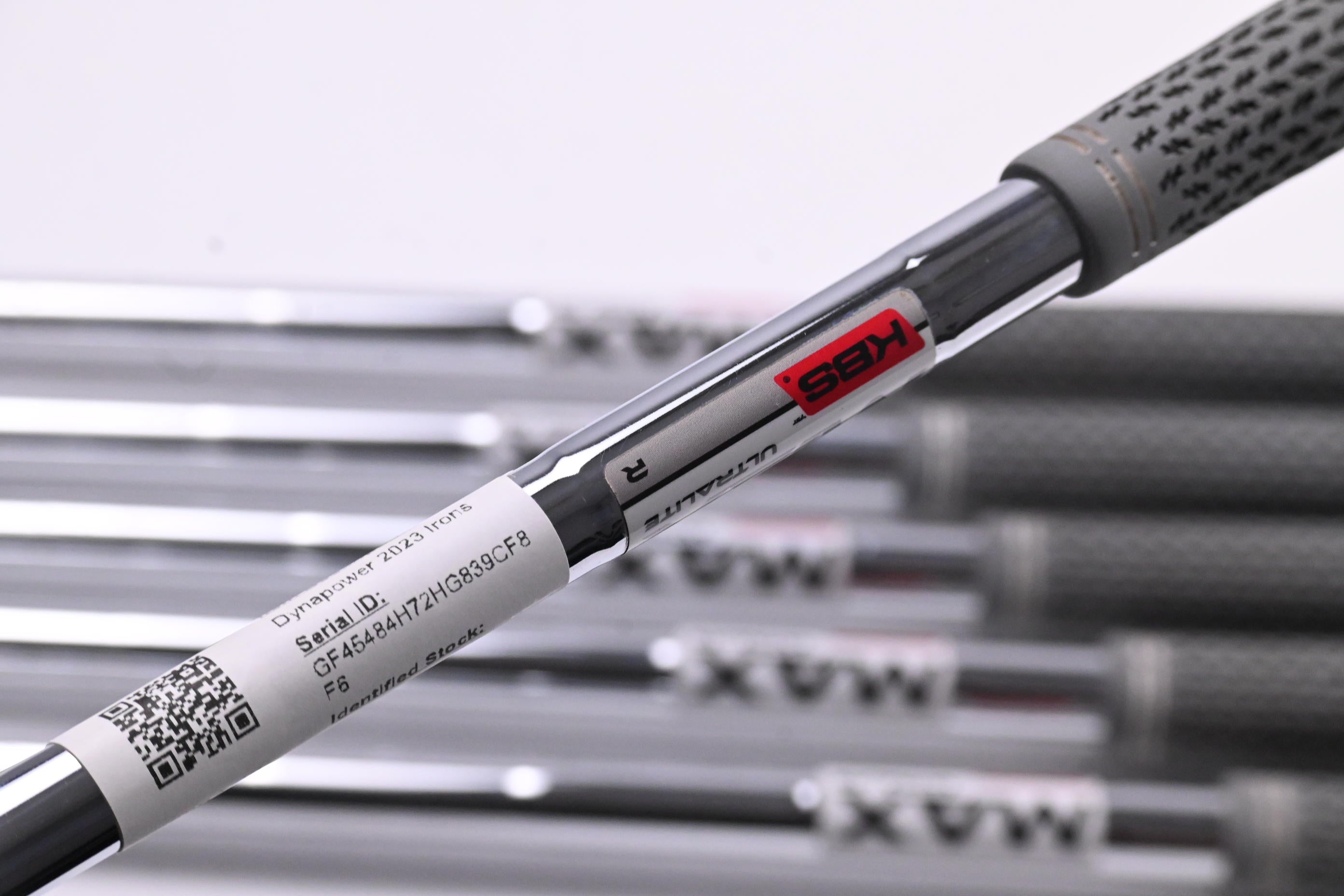 Wilson Dynapower 2023 Irons / 5-PW / Regular Flex KBS MAX UltraLite Shafts