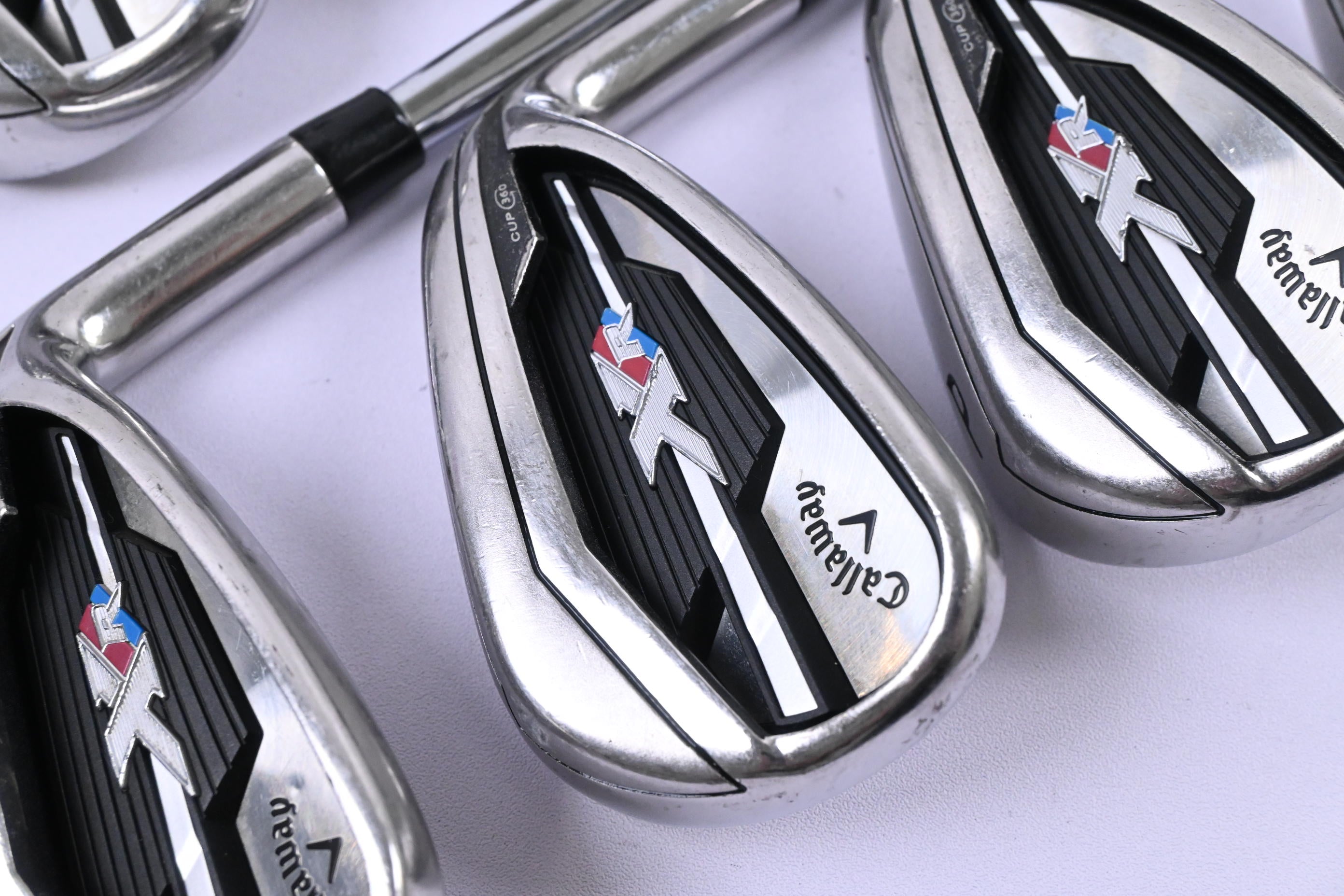 Callaway XR Irons / 5-PW+SW / Regular Flex True Temper Speedstep 80 Shafts