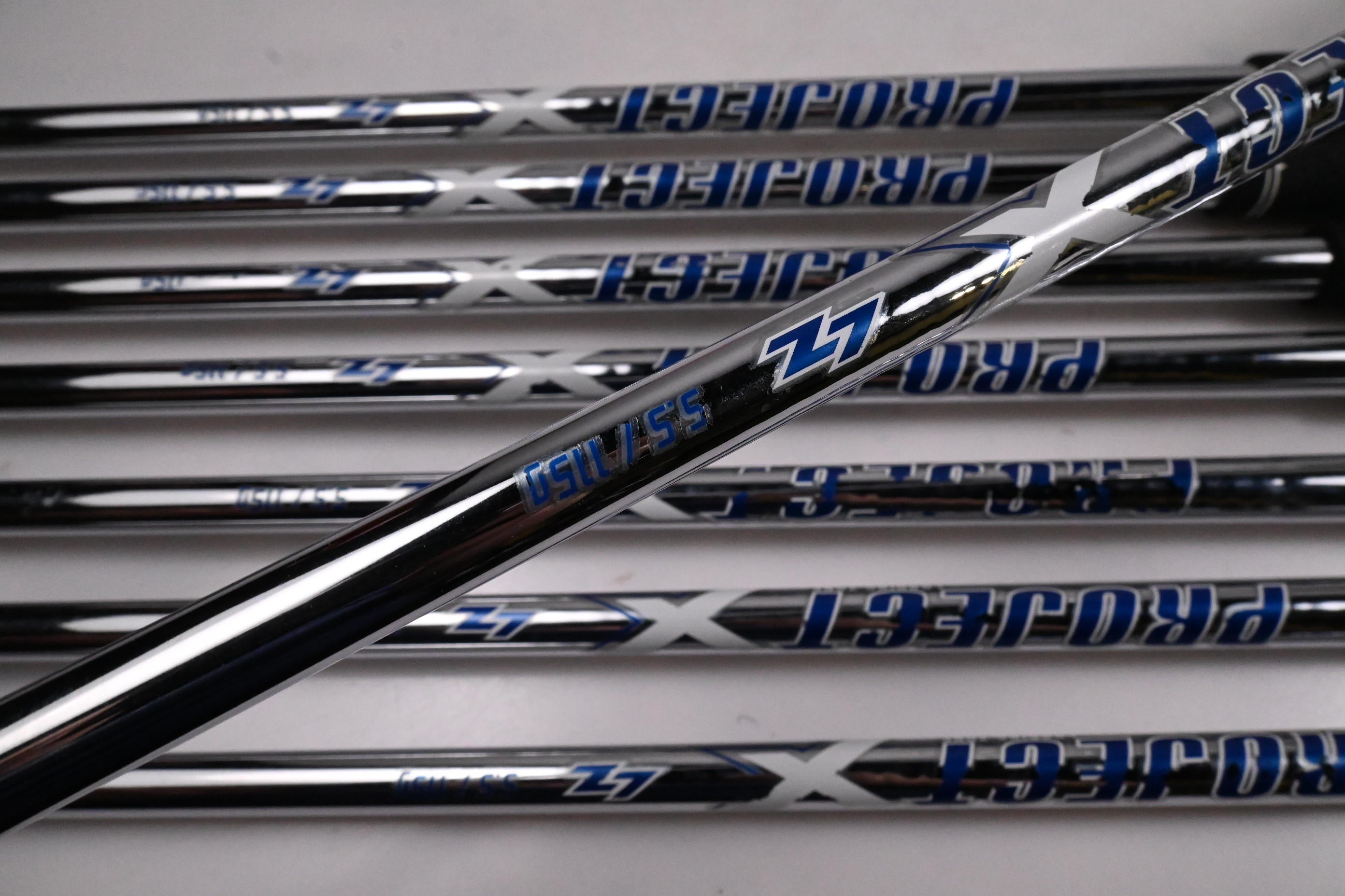 Mizuno JPX 923 Hot Metal Irons / 5-PW+GW+SW / Regular Flex Project X LZ 115