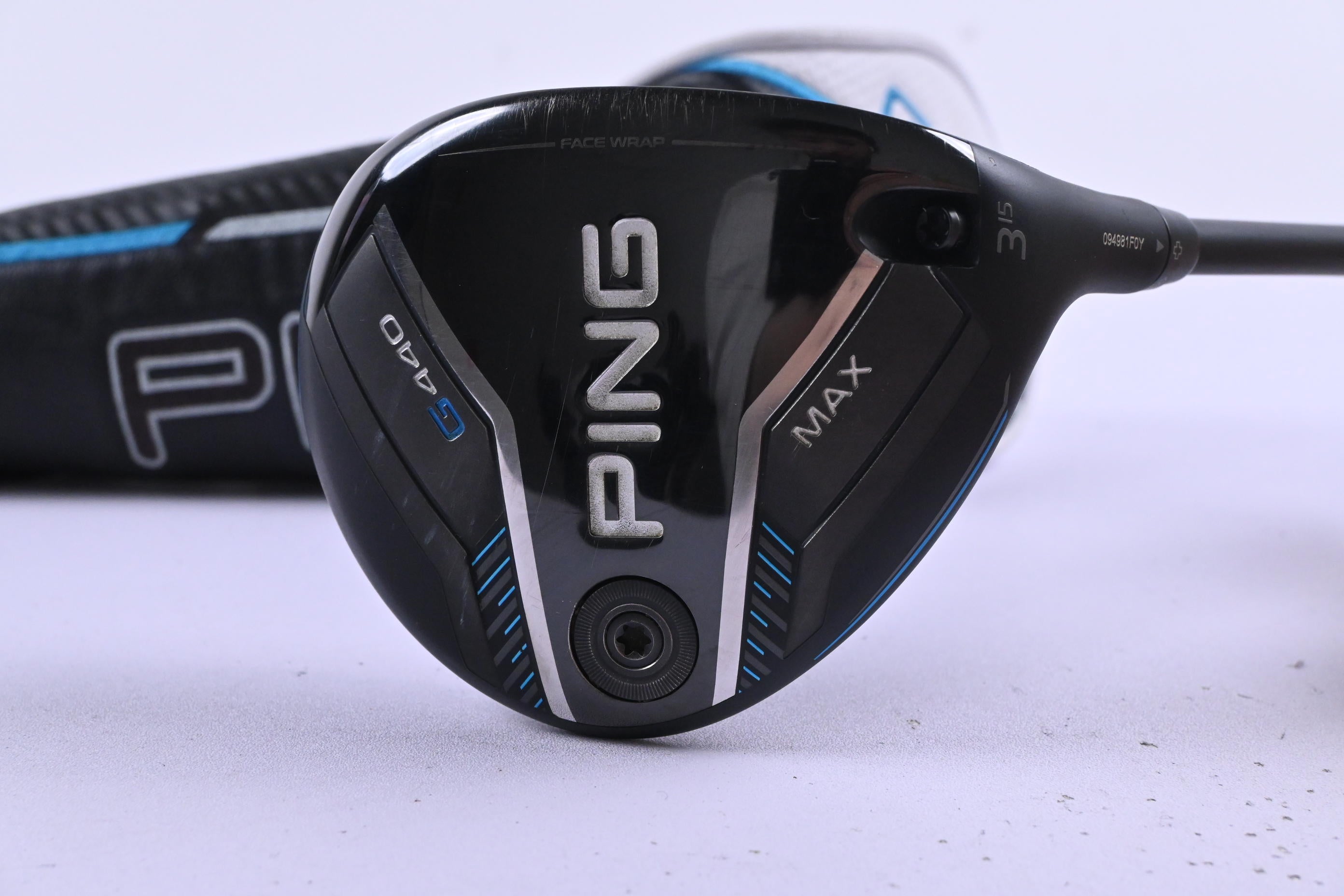 Ping G440 Max #3 Wood / 15 Degree / Stiff Flex Ping Alta CB Blue 65 Shaft