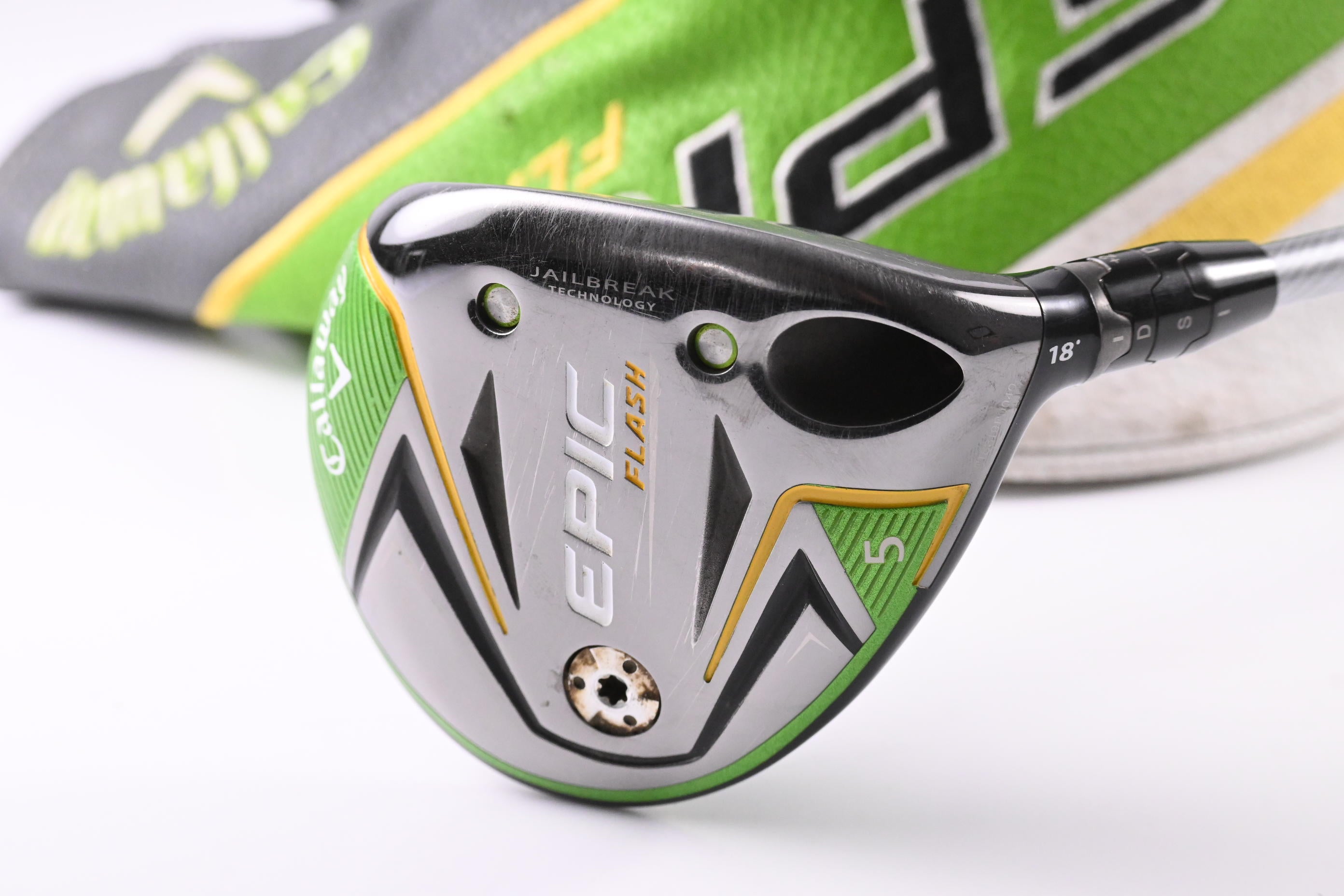 Callaway Epic Flash #5 Wood / 18 Degree / Senior Flex Project X Even Flow 55