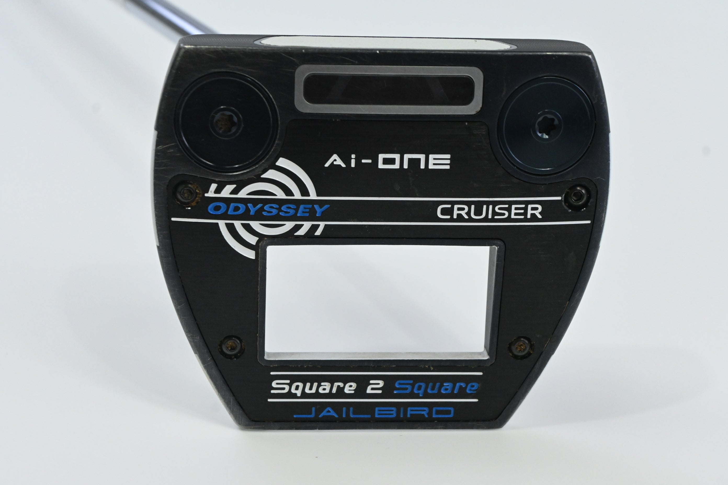Left Hand Odyssey Ai-One Cruiser Square 2 Square Jailbird Putter / 38 Inch