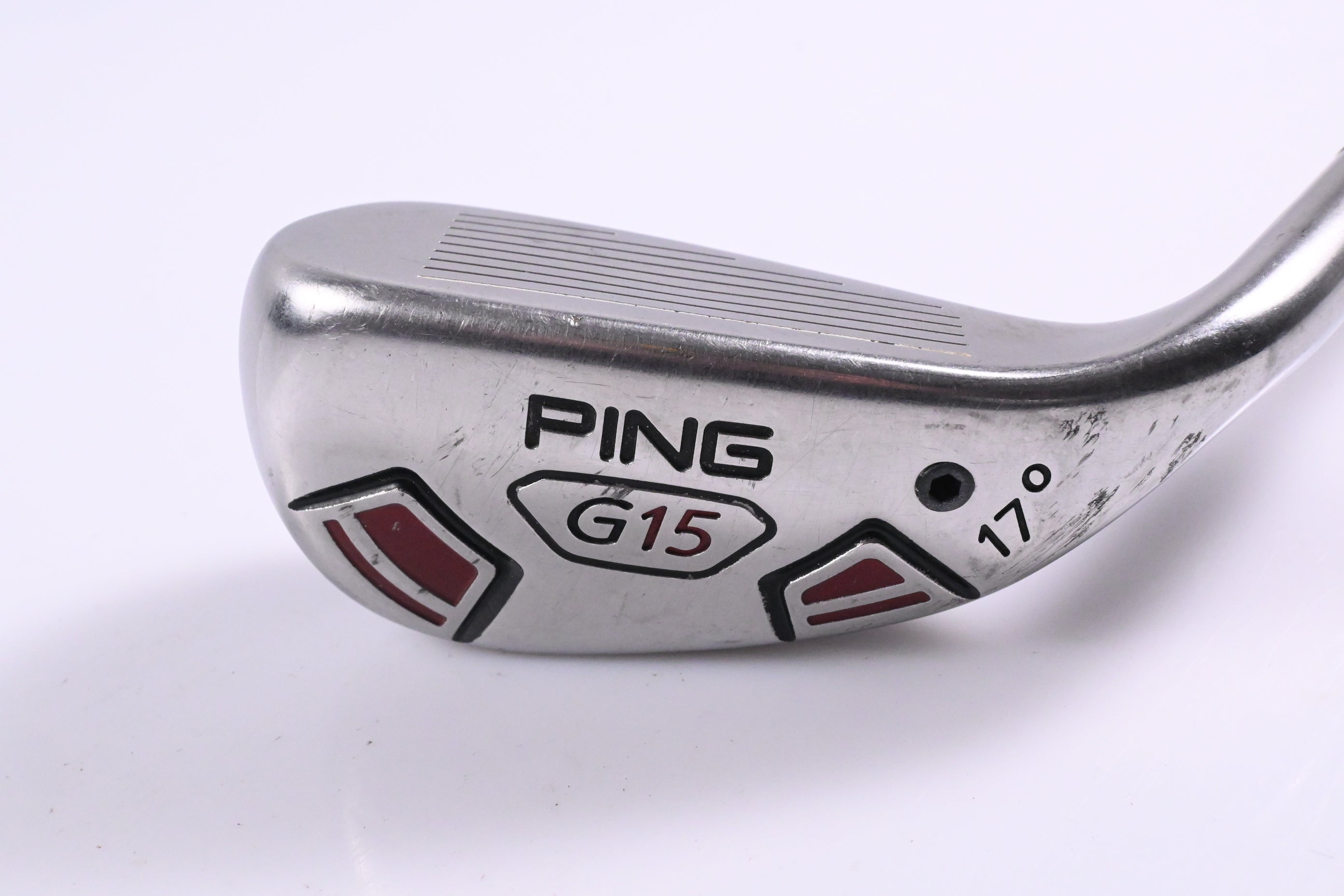 Ping G15 #2 Hybrid / 17 Degree / Stiff Flex Aldila Serrano 85 Shaft