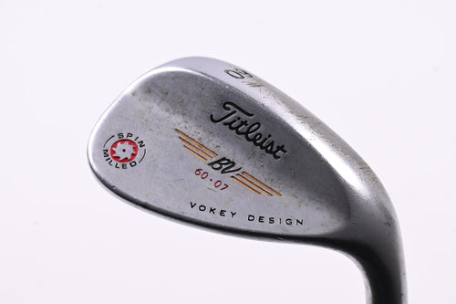 Titleist Vokey Spin Milled 2009 Lob Wedge / 60 Degree / Wedge Flex Vokey Design