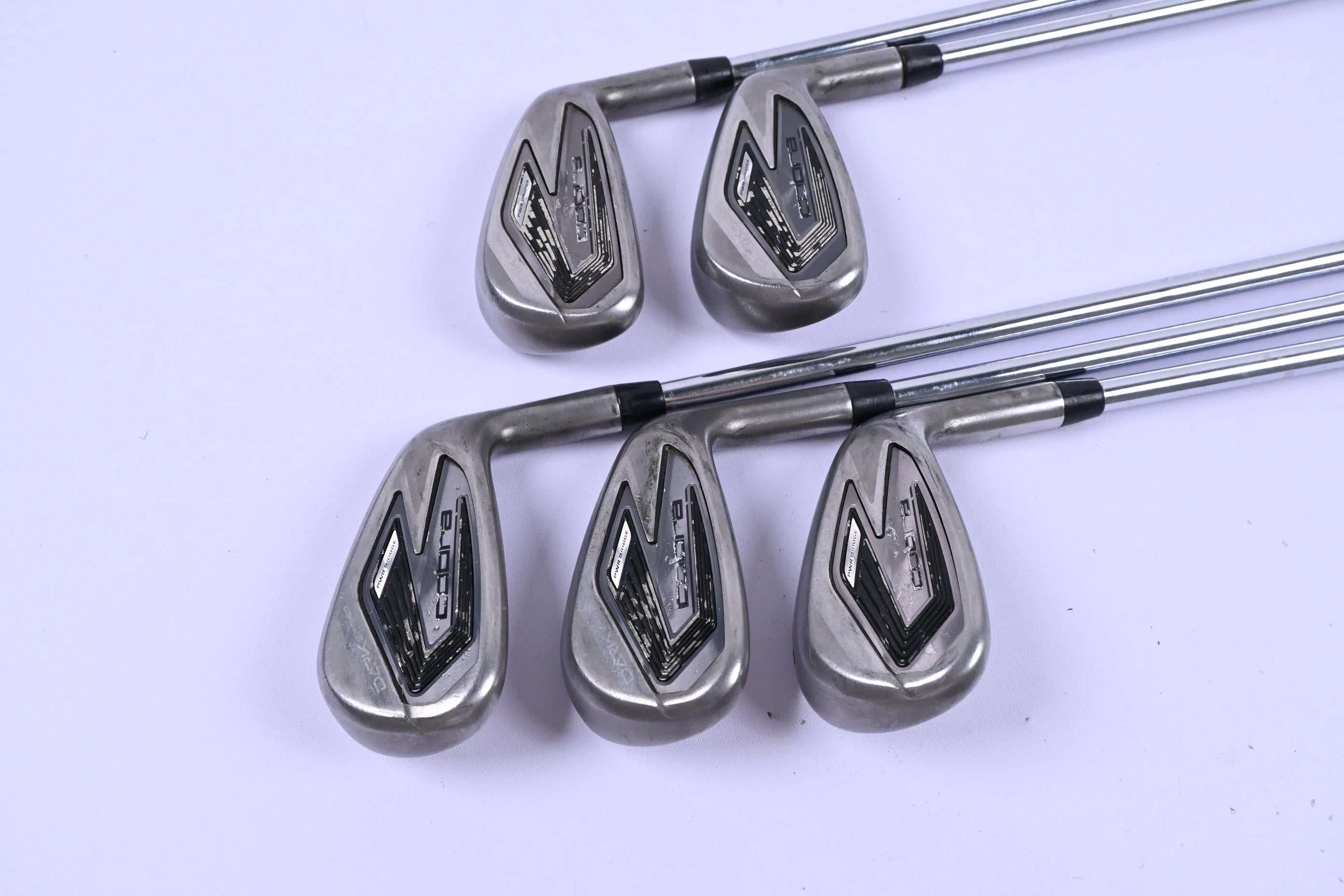 Cobra Darkspeed Irons / 7-PW+GW / Regular Flex Cobra Air Speed Shafts