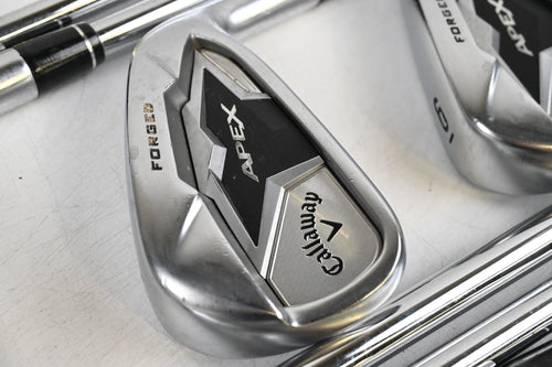 Callaway Apex 19 Irons / 3-PW / Regular Flex Project X Rifle Shafts