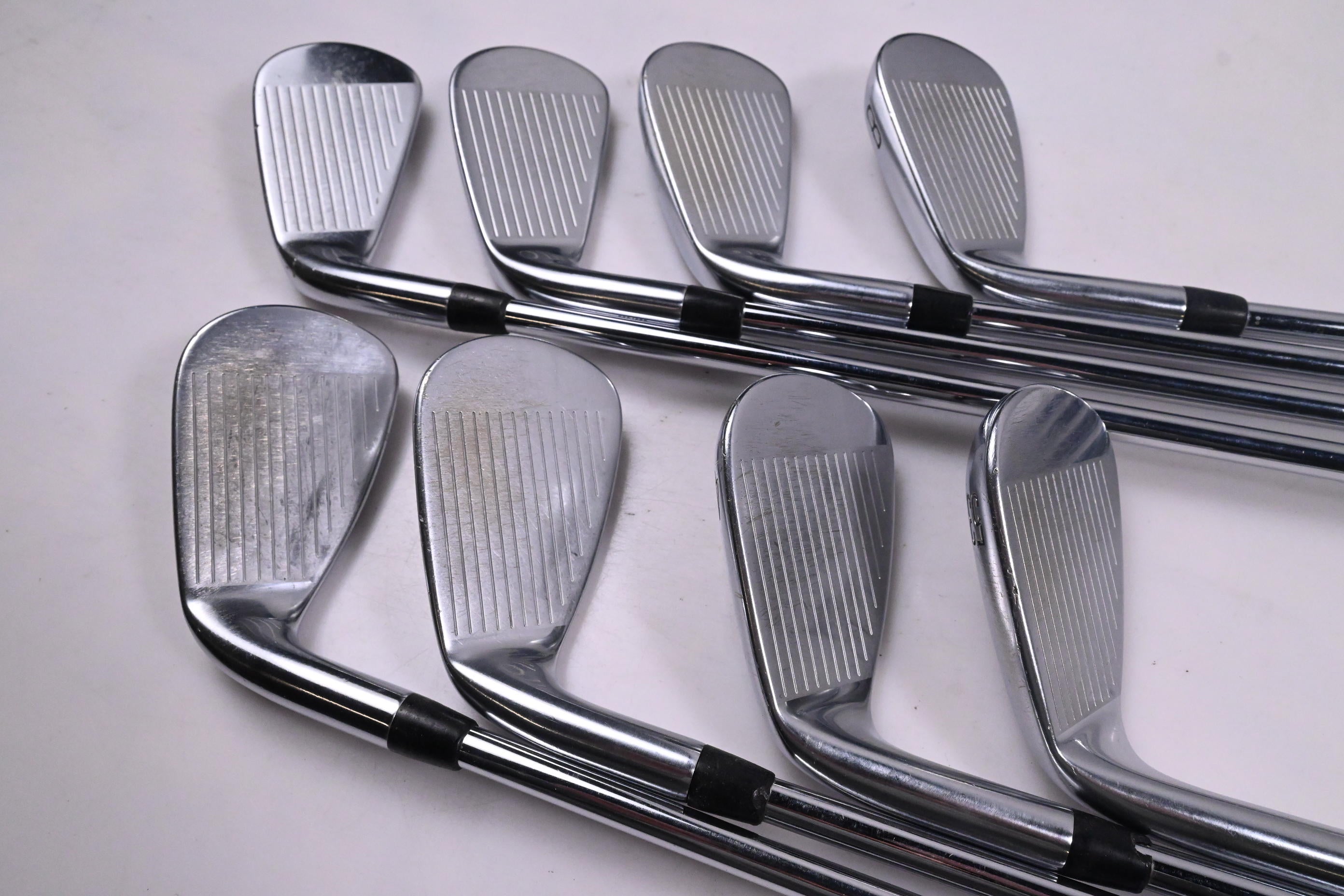 Titleist T300 2021 Irons / 5-PW+48°+53° / Stiff Flex AMT Black S300 Shafts