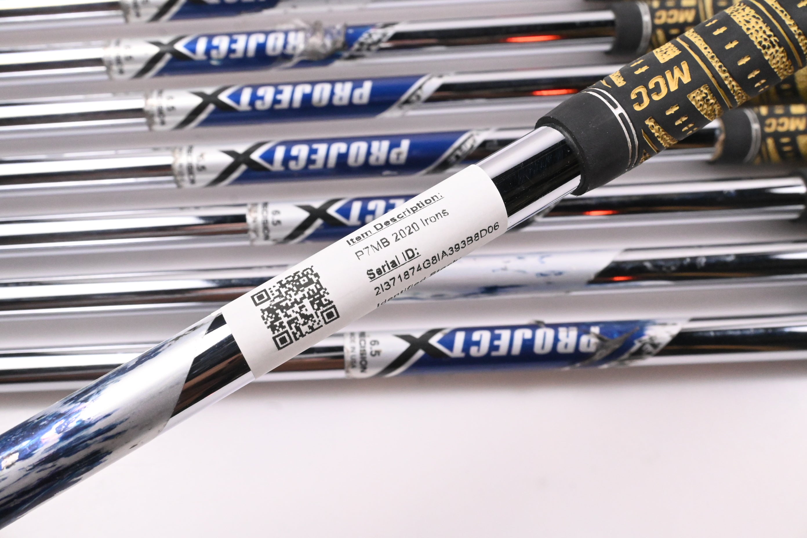 Taylormade P7MB 2020 Irons / 3-PW / X-Flex Project X Rifle Shafts