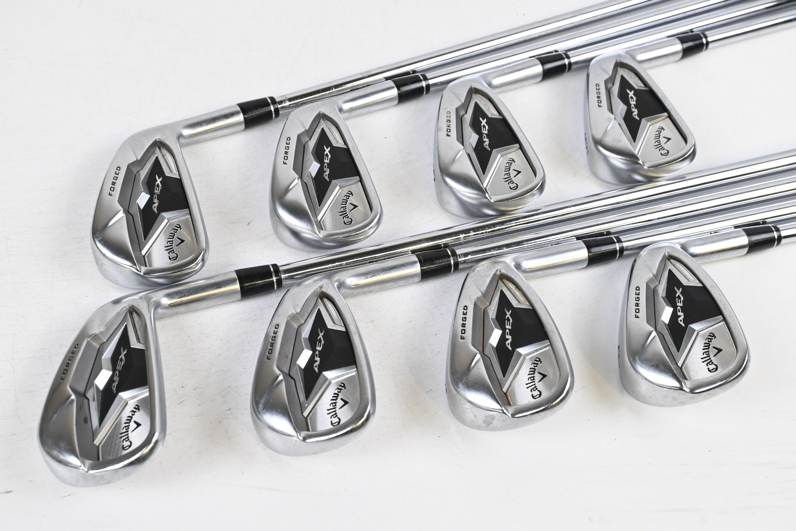 Callaway Apex 19 Irons / 3-PW / Regular Flex Project X Rifle Shafts
