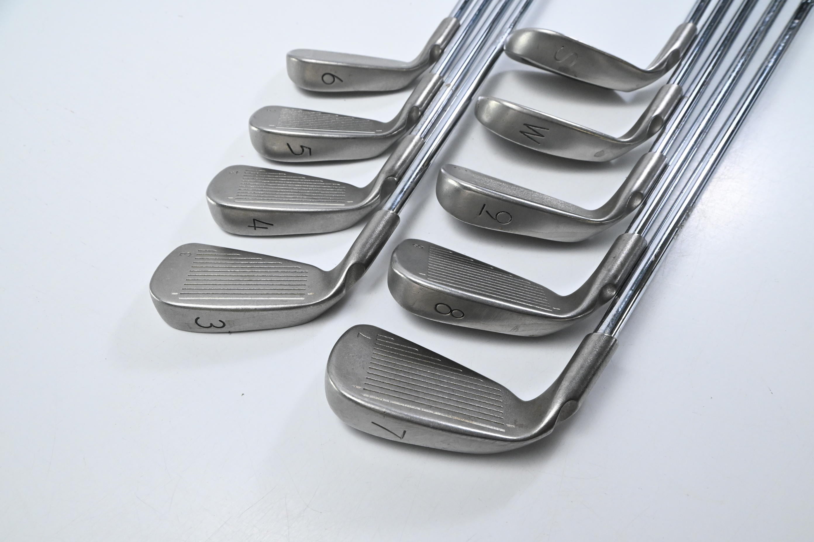Ping i3 O-Size Irons / 3-PW+SW / White Dot / Regular Flex Cushin JZ Shafts
