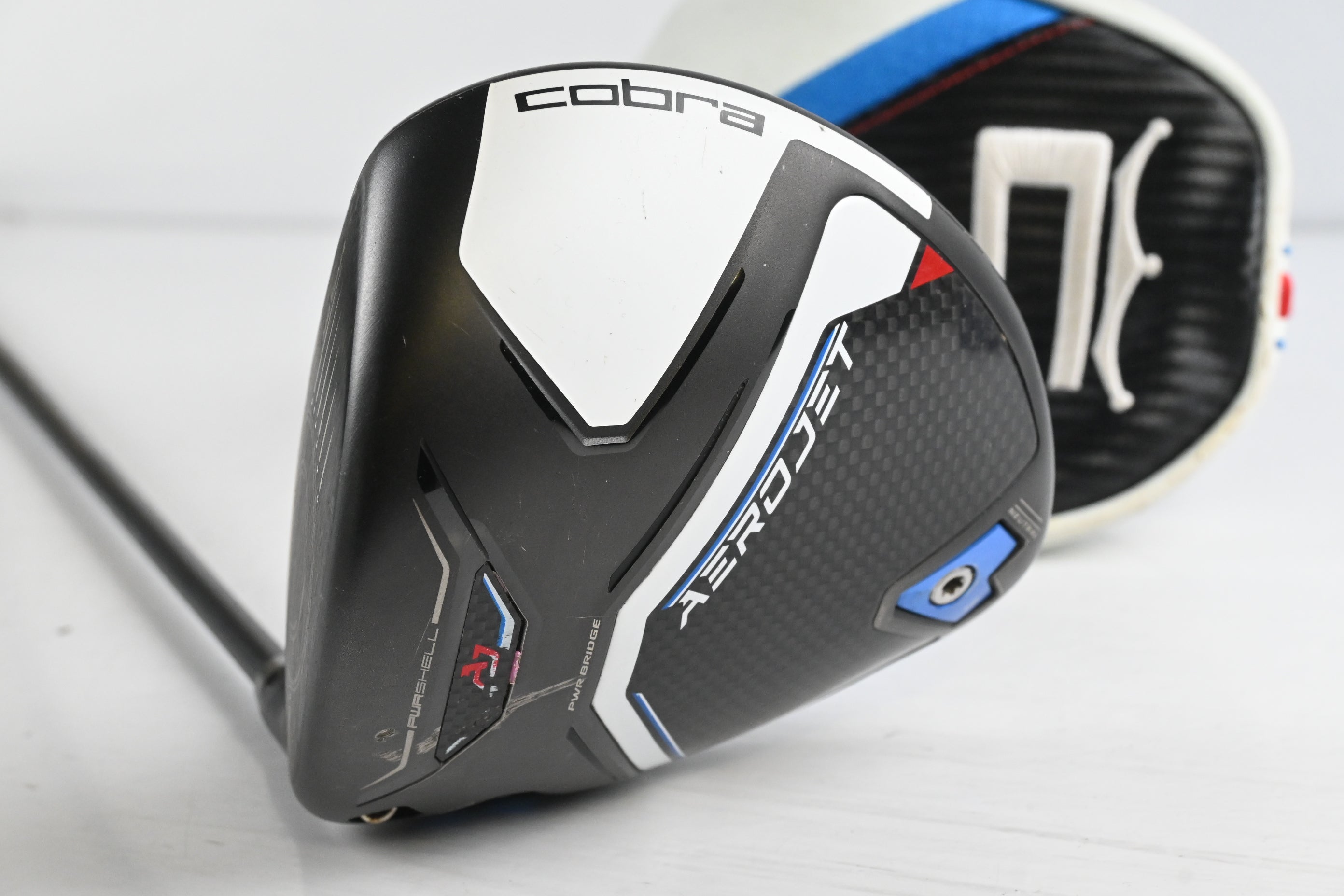 Left Hand Cobra Aerojet Max Driver / 10.5 Degree / Regular Flex HZRDUS CB Red 50
