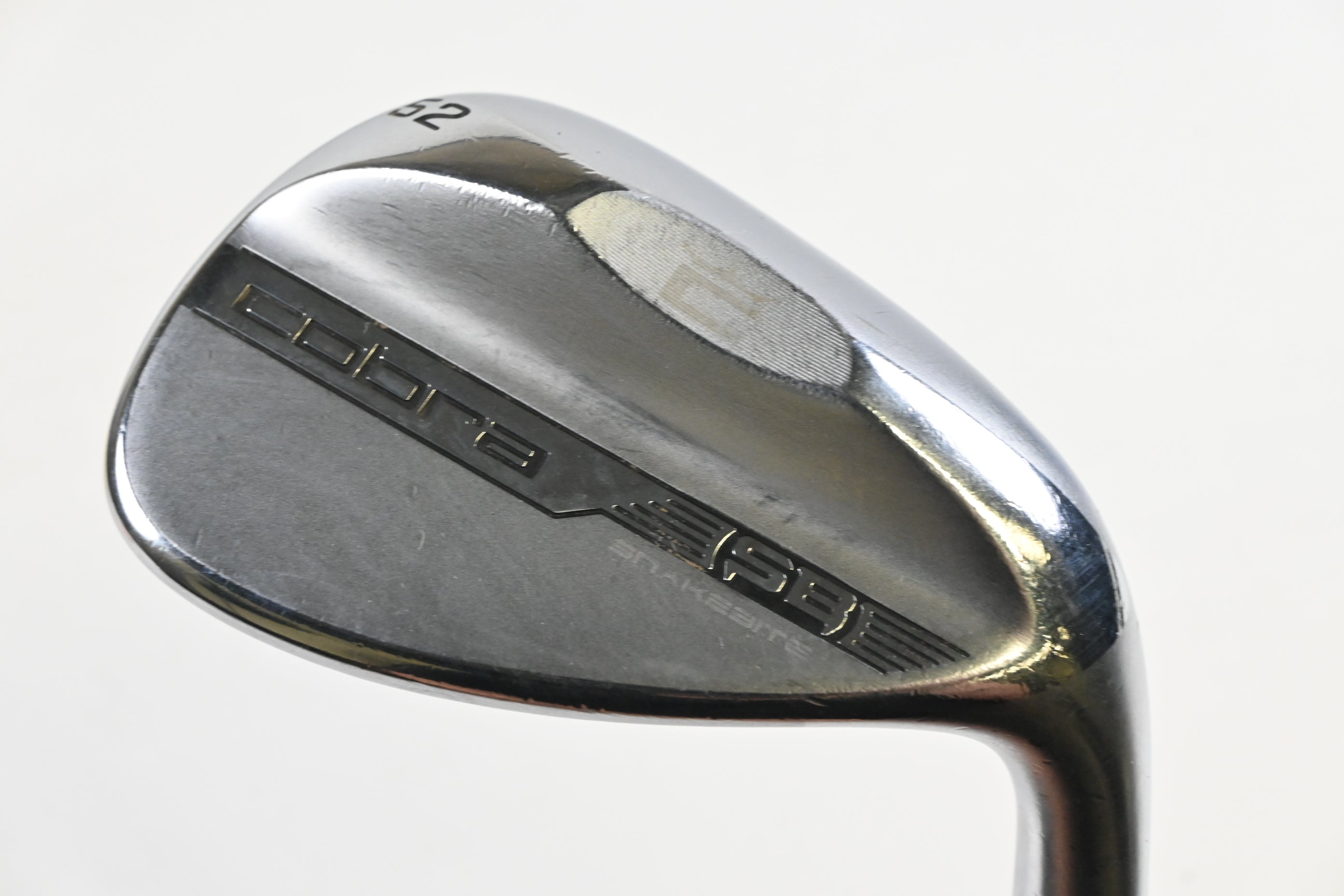 Cobra Snakebite 2023 Gap Wedge / 52 Degree / Stiff Flex KBS Hi-Rev 2.0 125 Shaft
