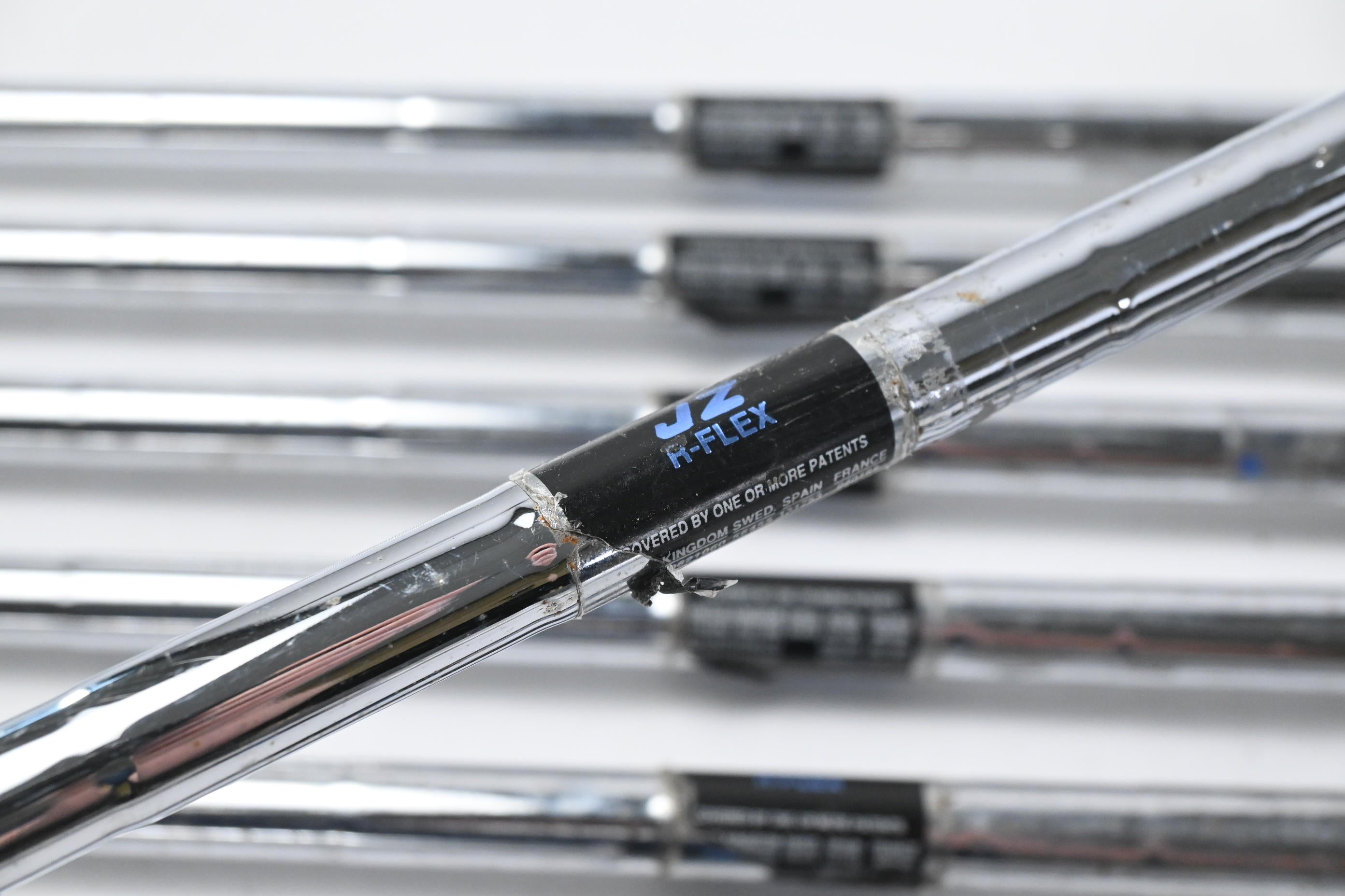 Ping i3 O-Size Irons / 3-PW+SW / White Dot / Regular Flex Cushin JZ Shafts