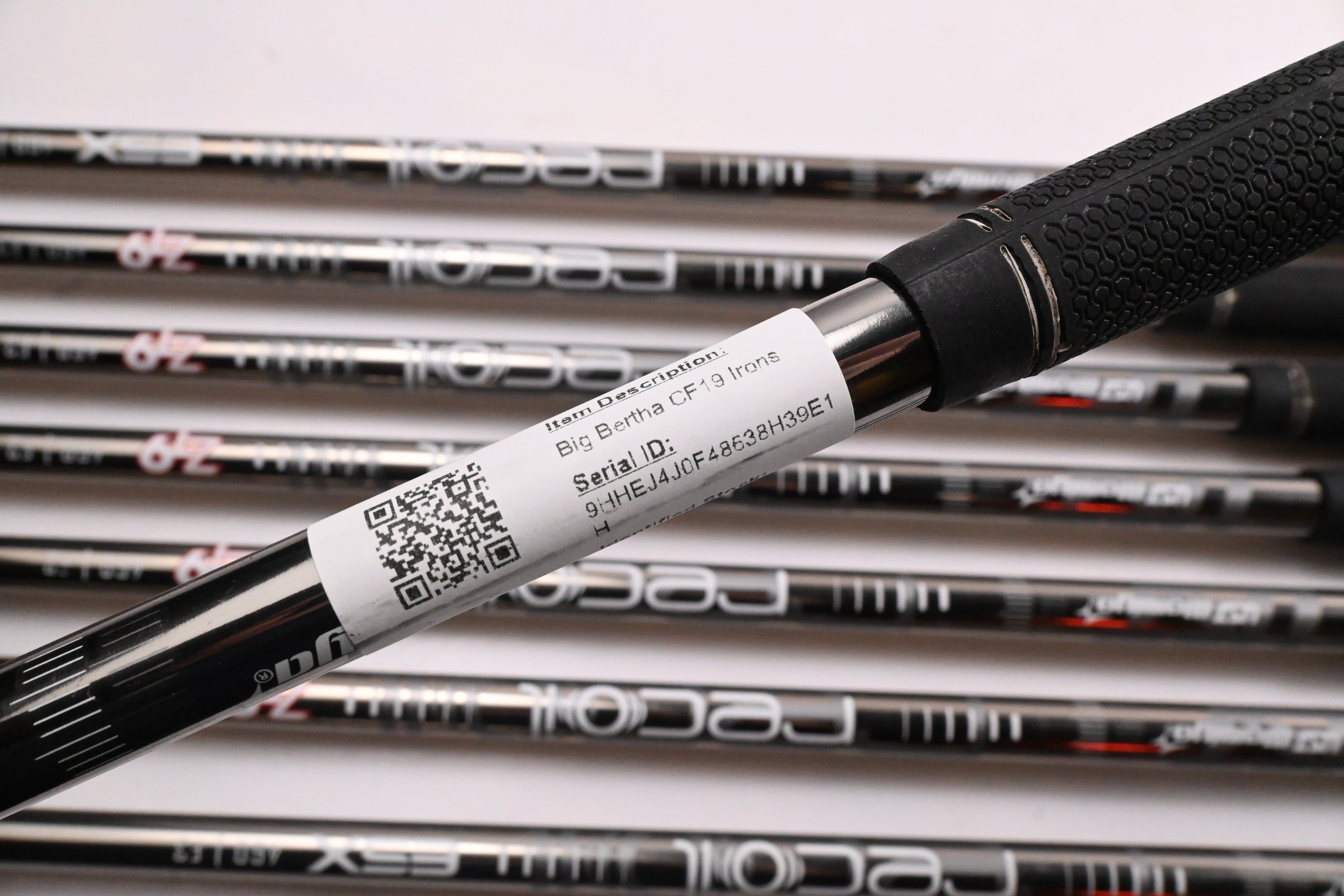 Callaway Big Bertha CF19 Irons / 5-PW+GW+SW / Regular Flex UST Recoil ZT9 460