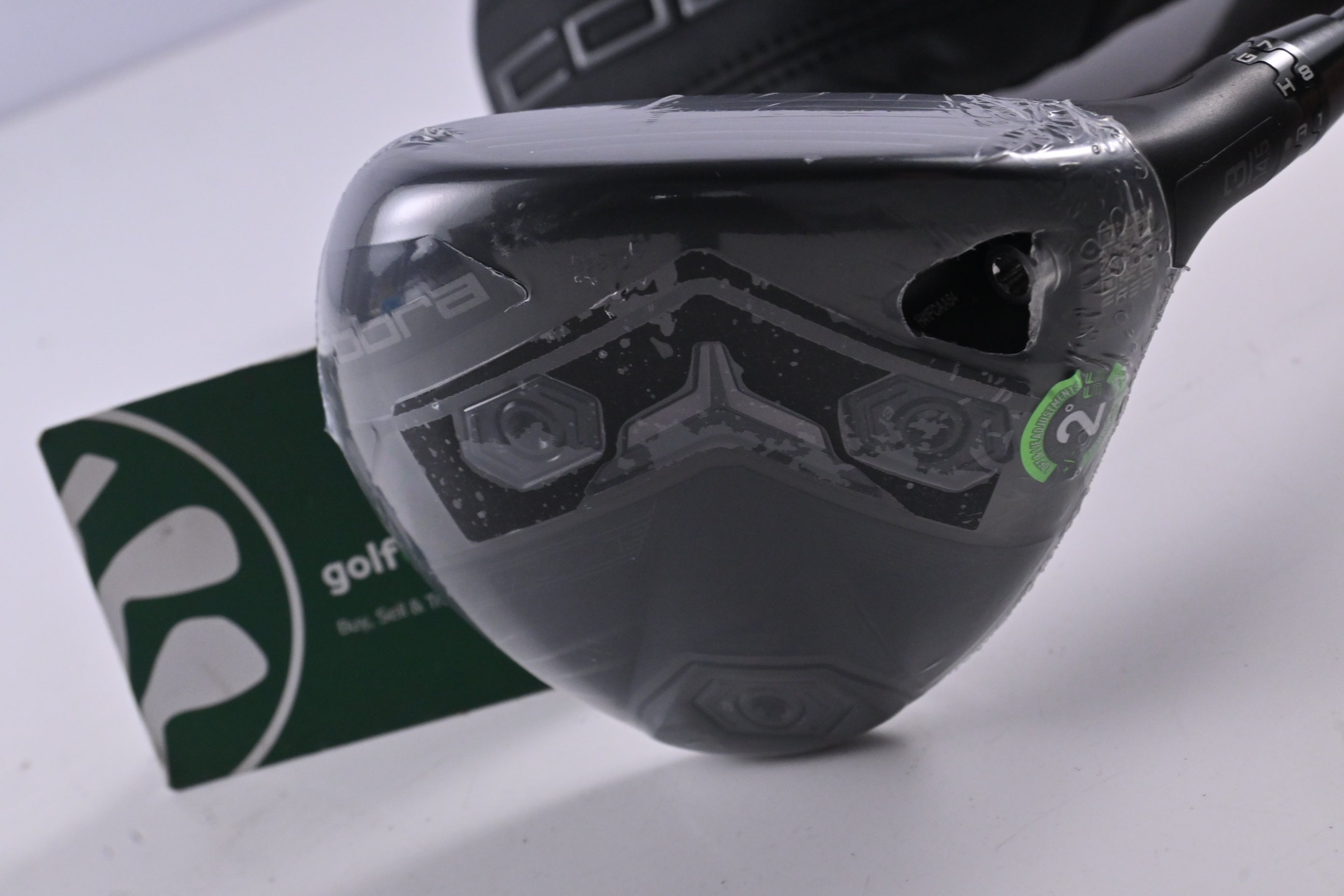 Cobra DS-Adapt LS Titanium #3  Wood / 14.5 Degree / Stiff Flex Denali Black 70