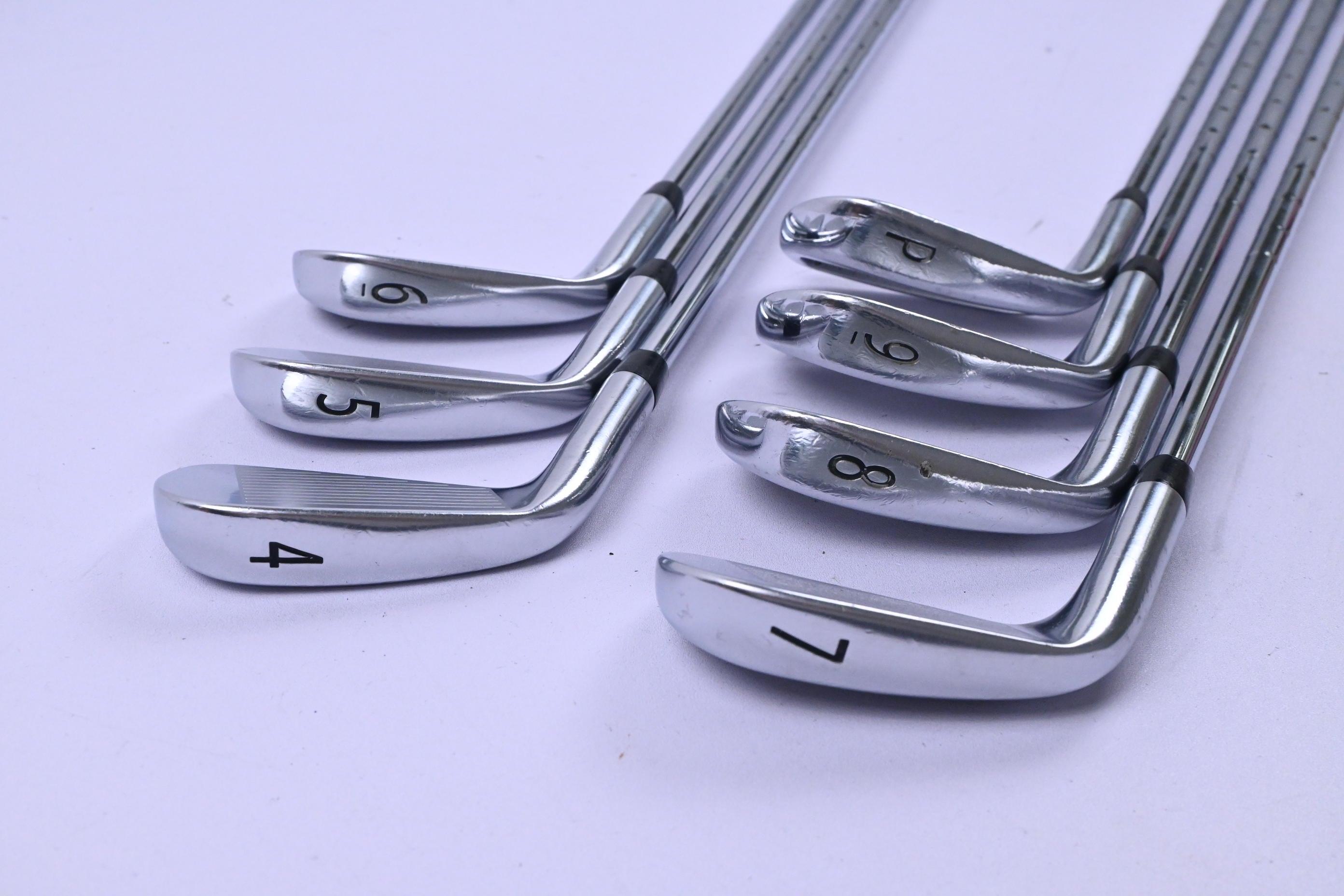 Titleist 718 CB Irons / 4-PW / Stiff Flex KBS Tour Shafts