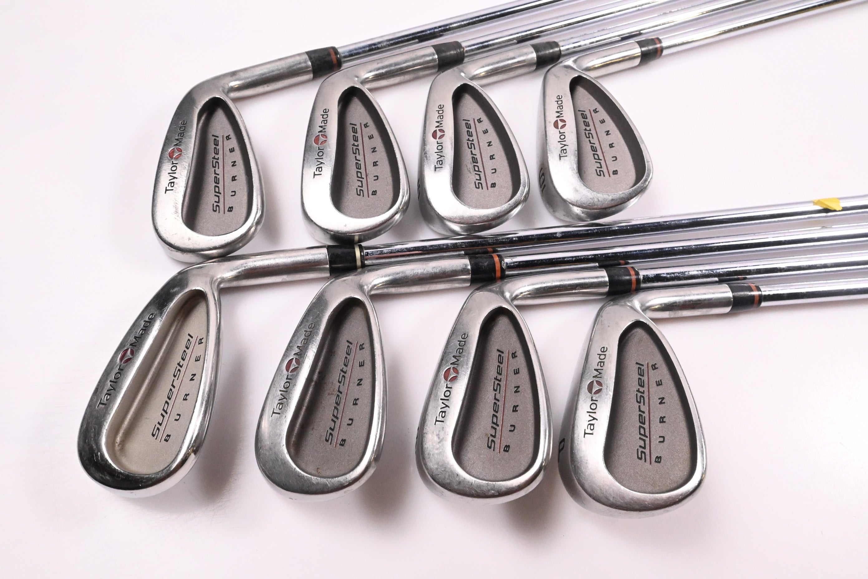 Taylormade Supersteel Irons / 3-PW / Regular Flex Precision Rifle 80 Shafts