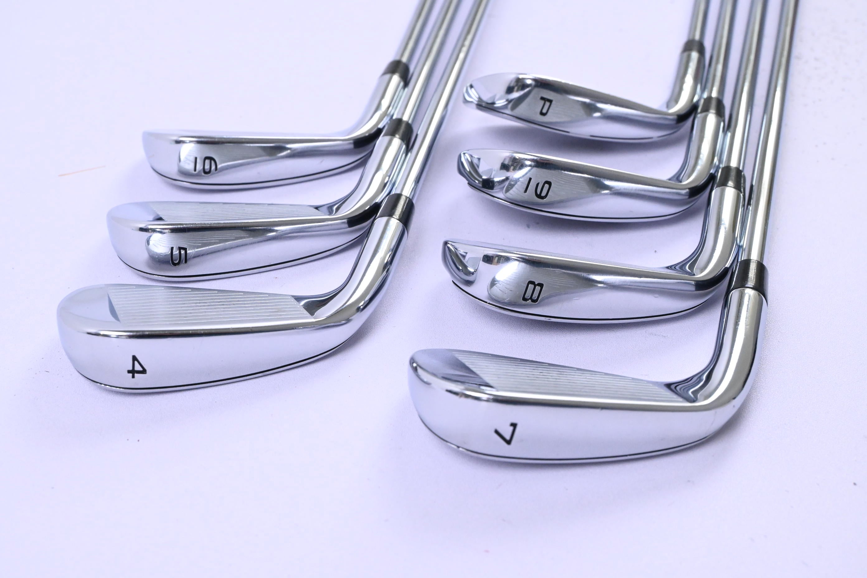 Callaway Rogue ST Pro Irons / 4-PW / Stiff Flex Project X Rifle 105 Shafts