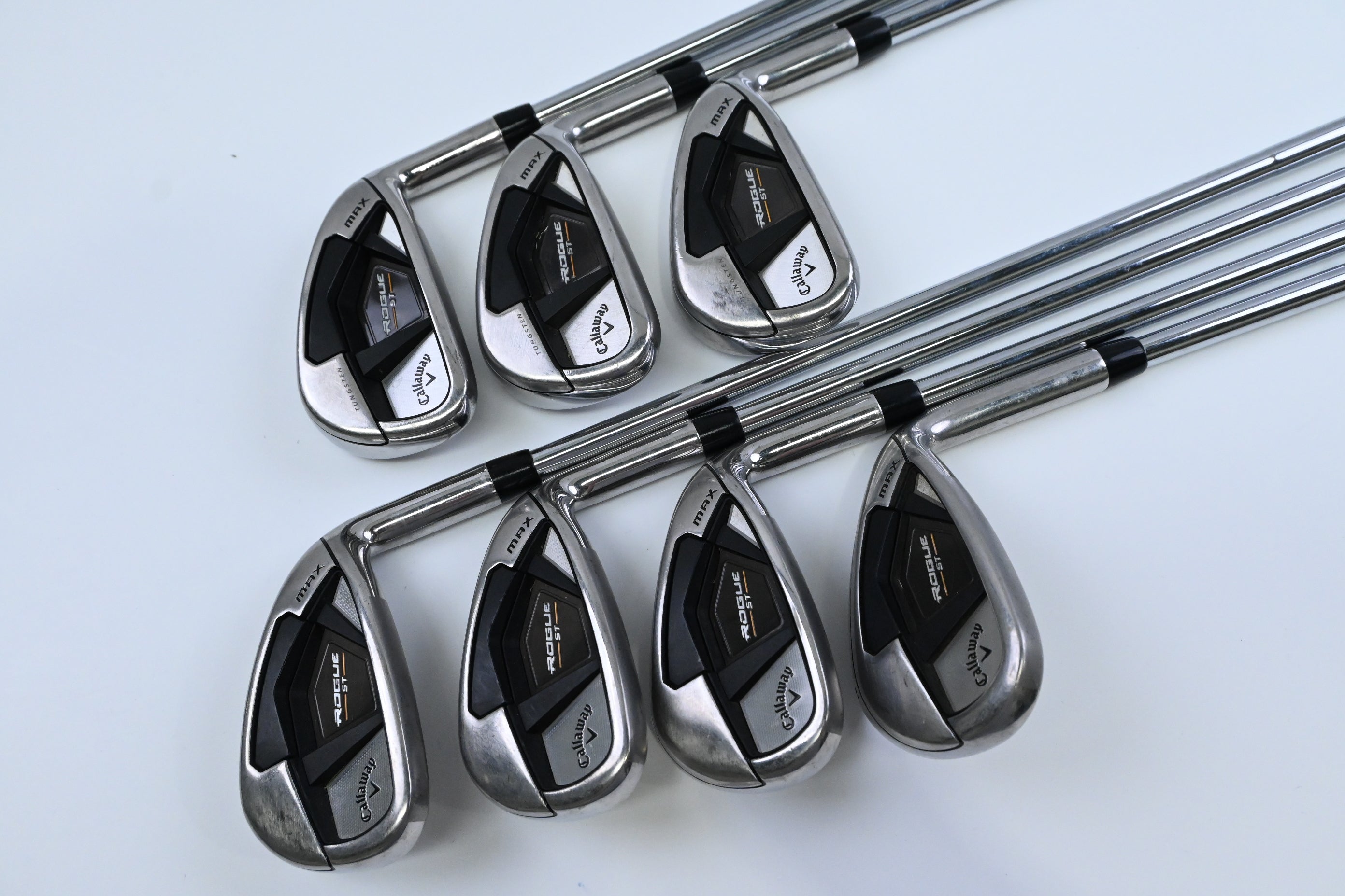 Callaway Rogue ST Max Irons / 5-PW+SW / Regular Flex Elevate MPH 95 Shafts