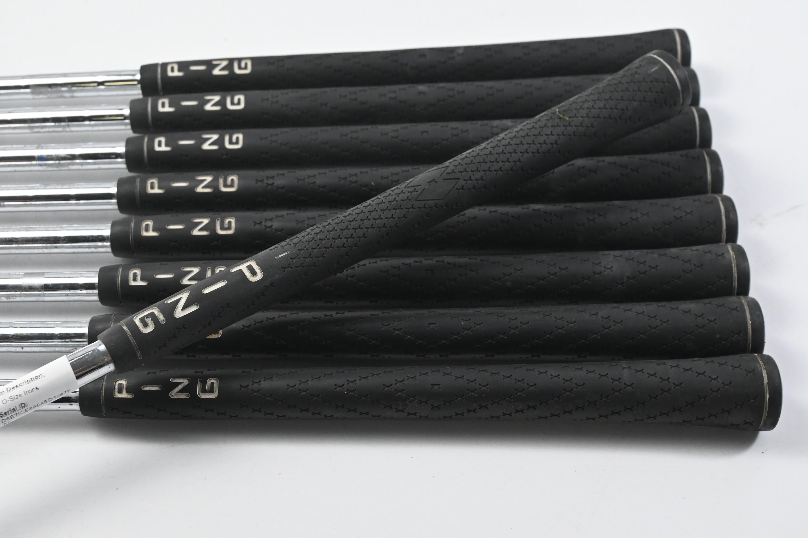 Ping i3 O-Size Irons / 3-PW+SW / White Dot / Regular Flex Cushin JZ Shafts