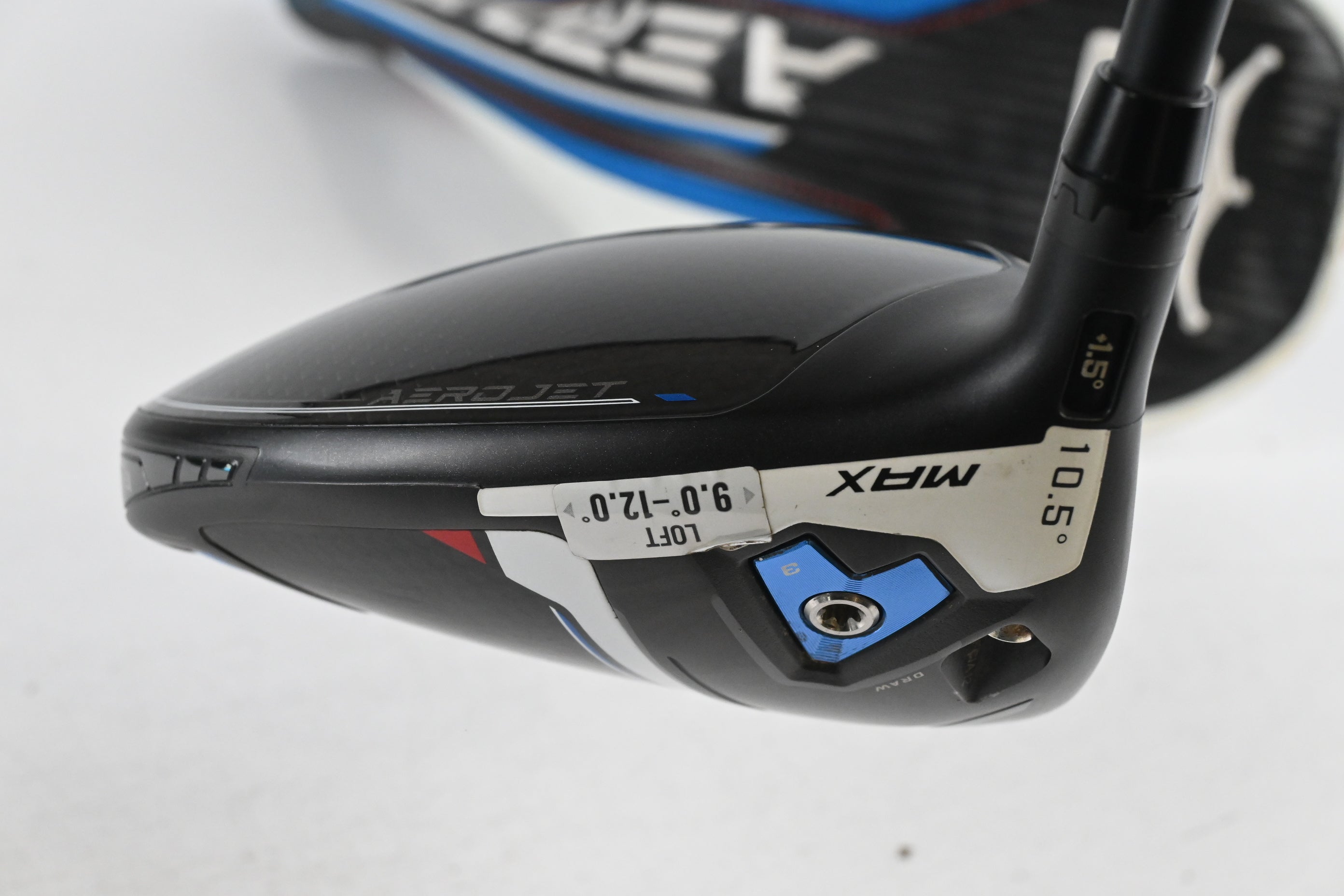 Left Hand Cobra Aerojet Max Driver / 10.5 Degree / Regular Flex HZRDUS CB Red 50