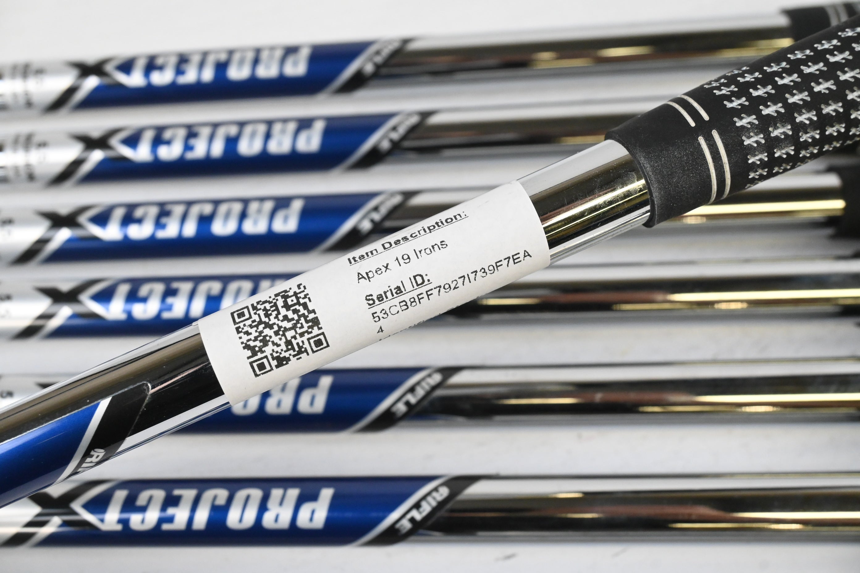 Callaway Apex 19 Irons / 3-PW / Regular Flex Project X Rifle Shafts