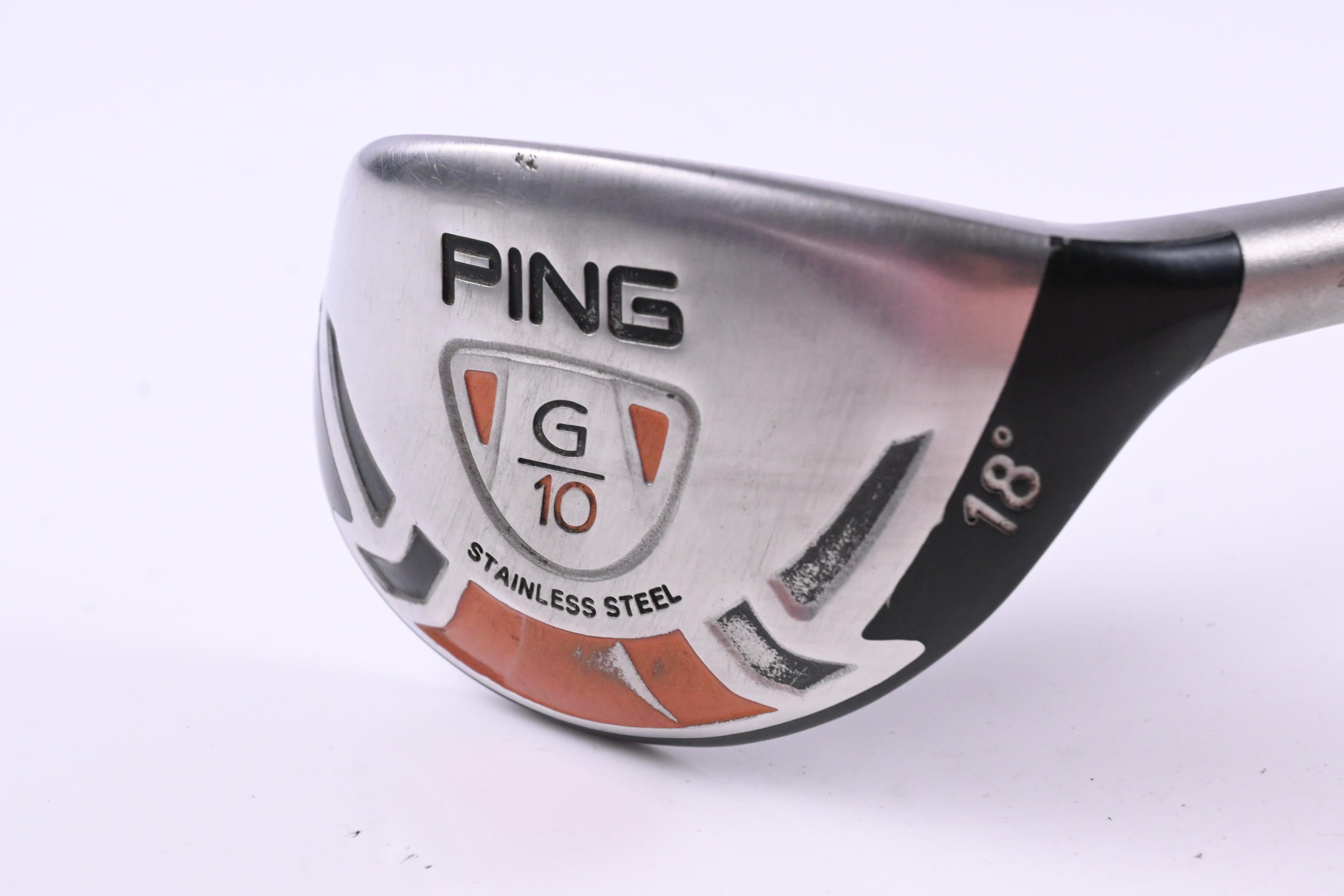 Ping G10 #2 Hybrid / 18 Degree / Regular Flex Graffaloy Prolaunch Red Shaft