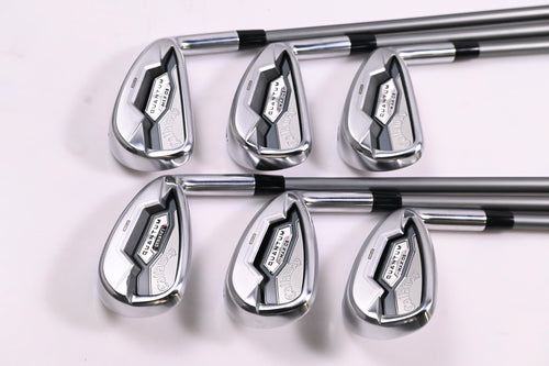 Callaway Quantum Max OS Irons / 5-PW / Regular Flex Denali Frost Silver 60