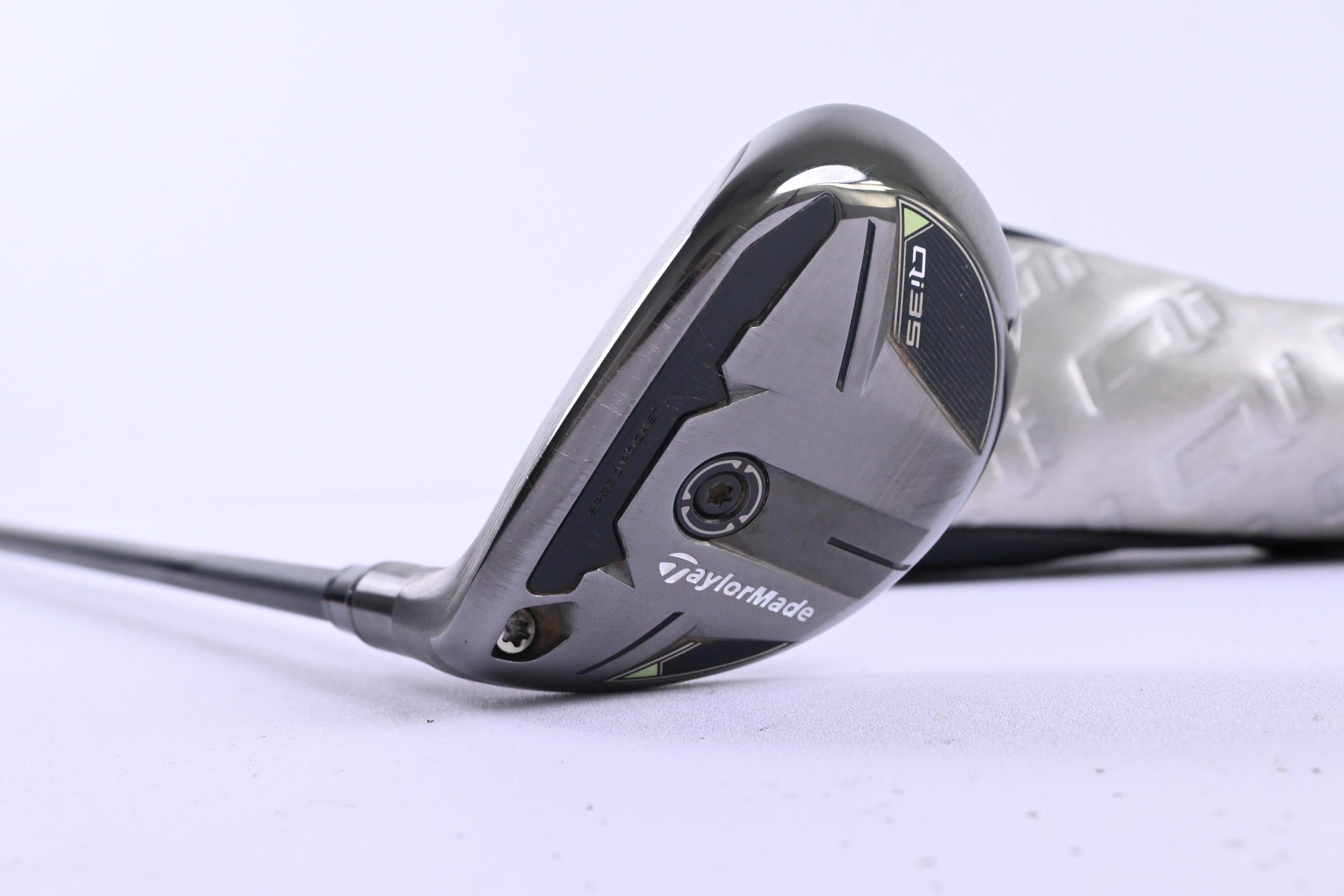 Left Hand Taylormade Qi35 #5 Hybrid / 25 Degree / Regular Flex Ventus Blue 6