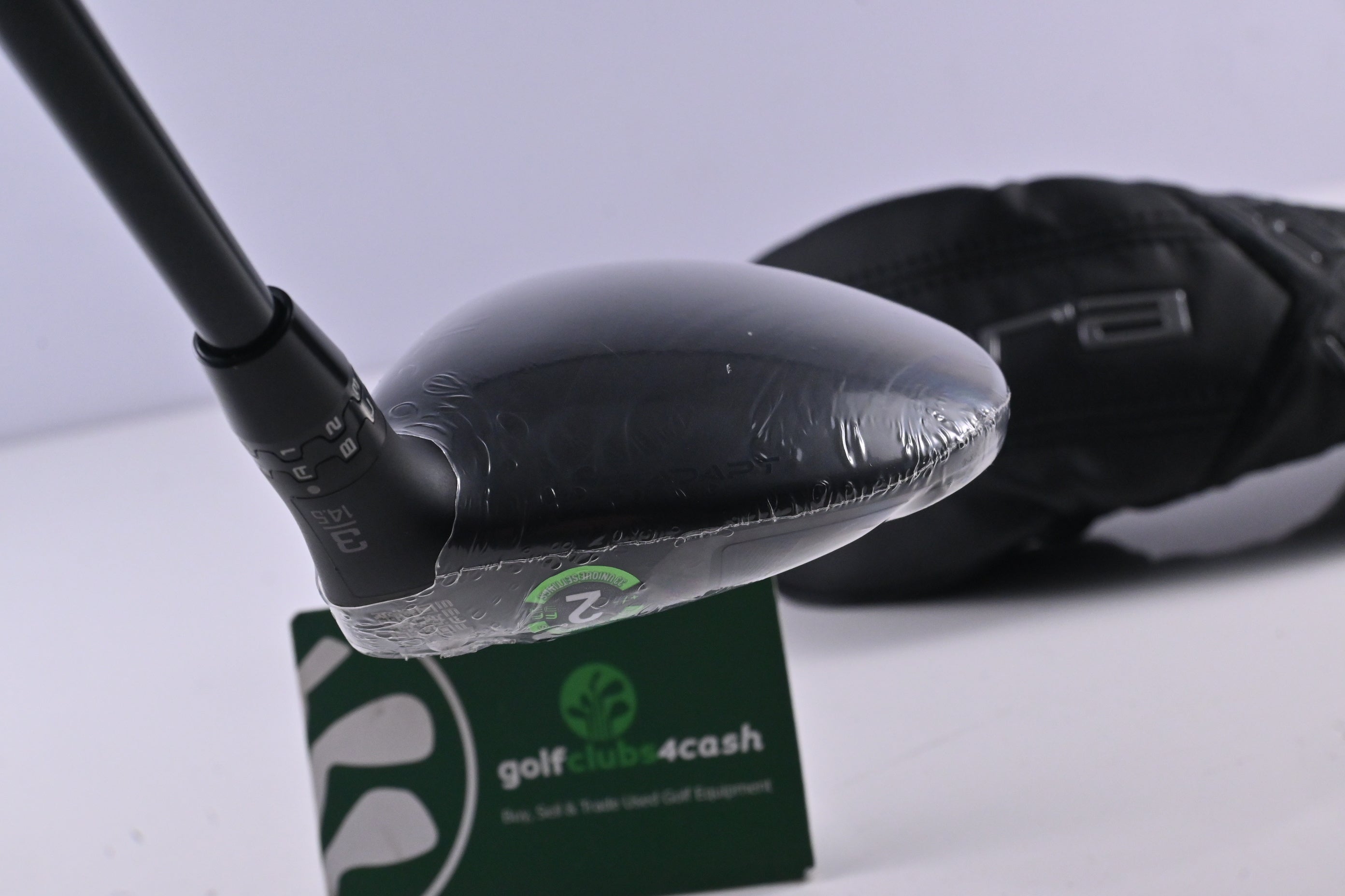 Cobra DS-Adapt LS Titanium #3  Wood / 14.5 Degree / Stiff Flex Denali Black 70