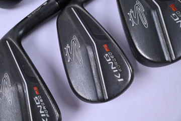 Cobra King Forged CB/MB 2019 Black Irons / 4-PW / X-Flex KBS $-Taper 130 Shafts