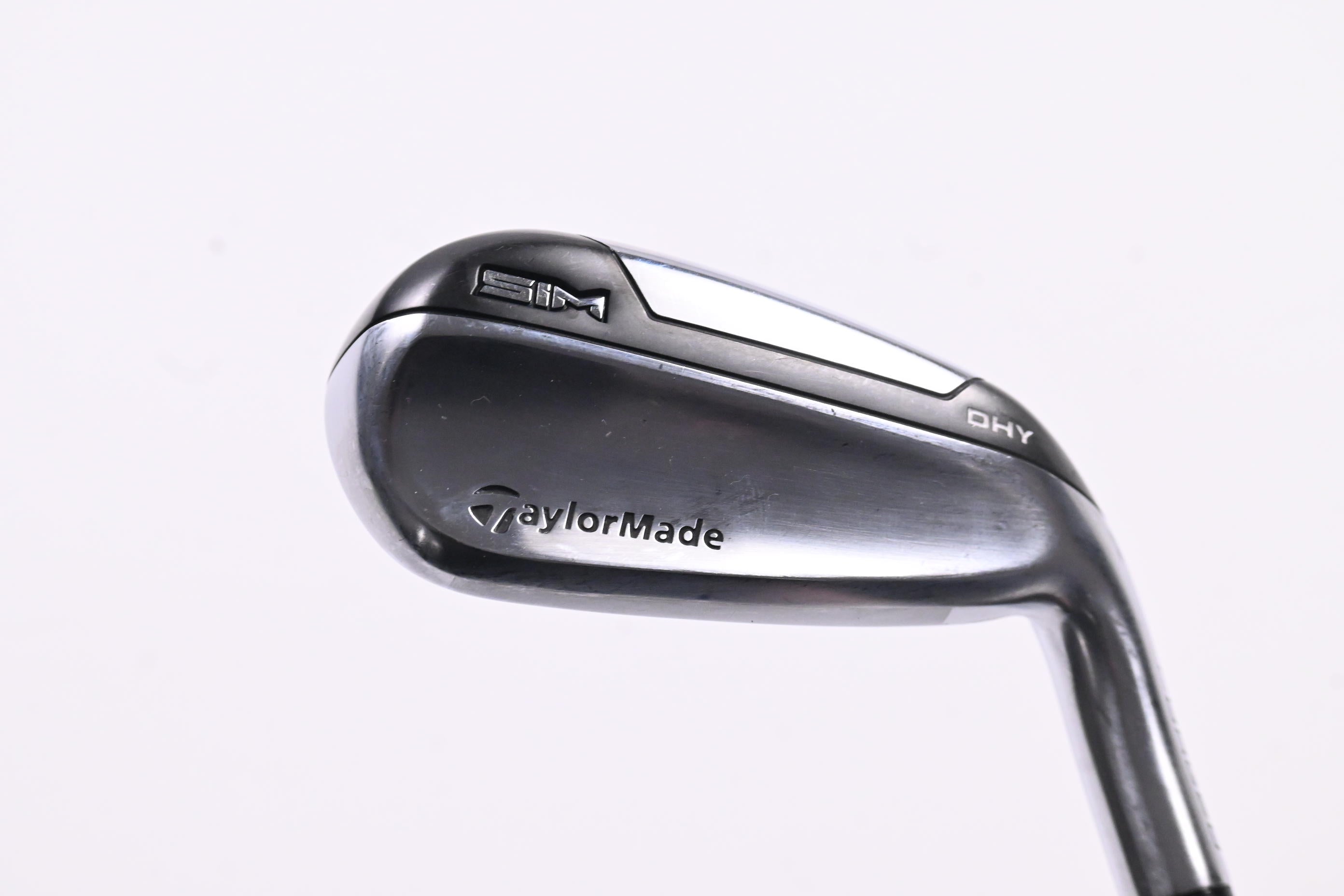 Taylormade SIM DHY #4 Iron / 22 Degree / Stiff Flex KBS Hybrid 80 Shaft