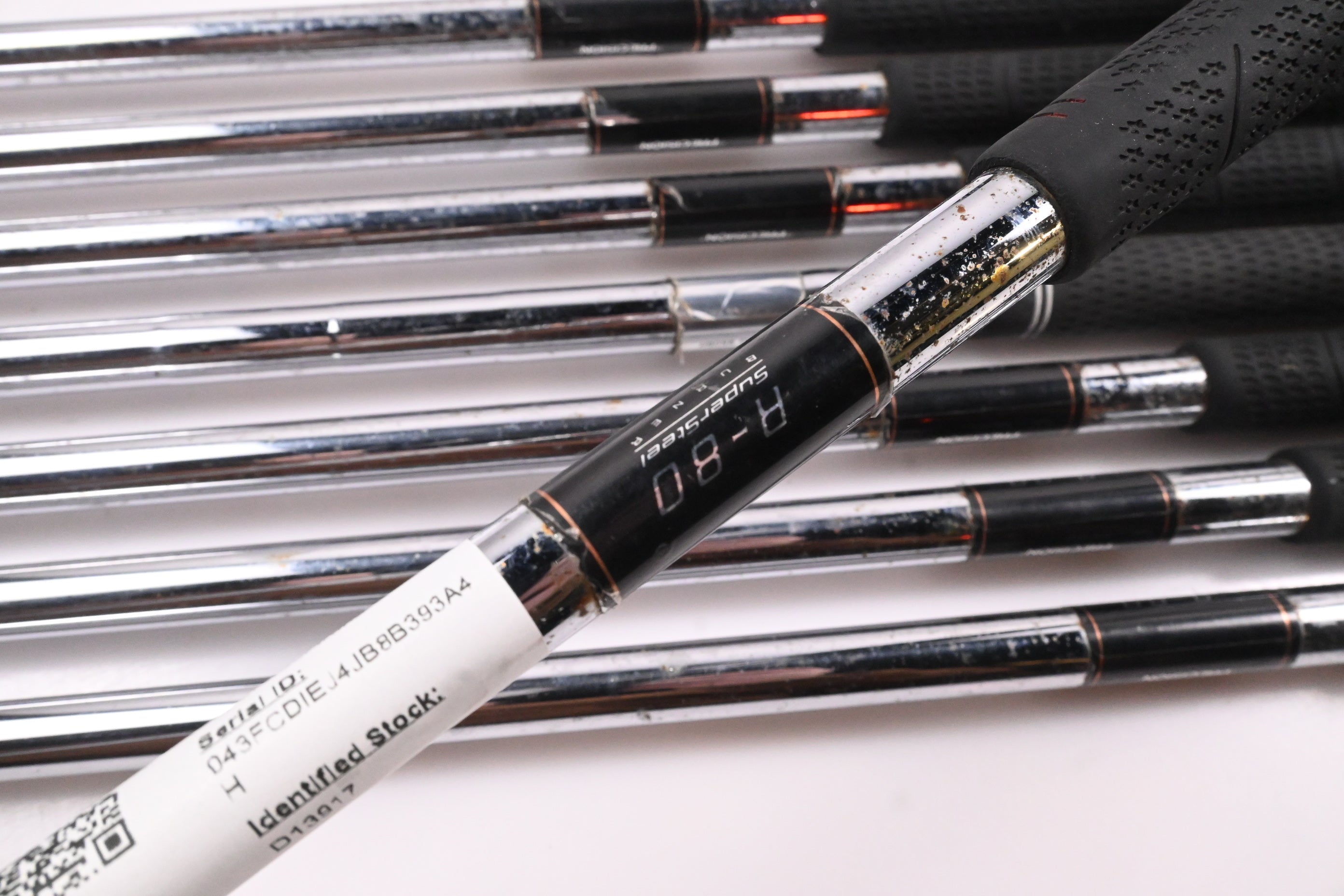 Taylormade Supersteel Irons / 3-PW / Regular Flex Precision Rifle 80 Shafts