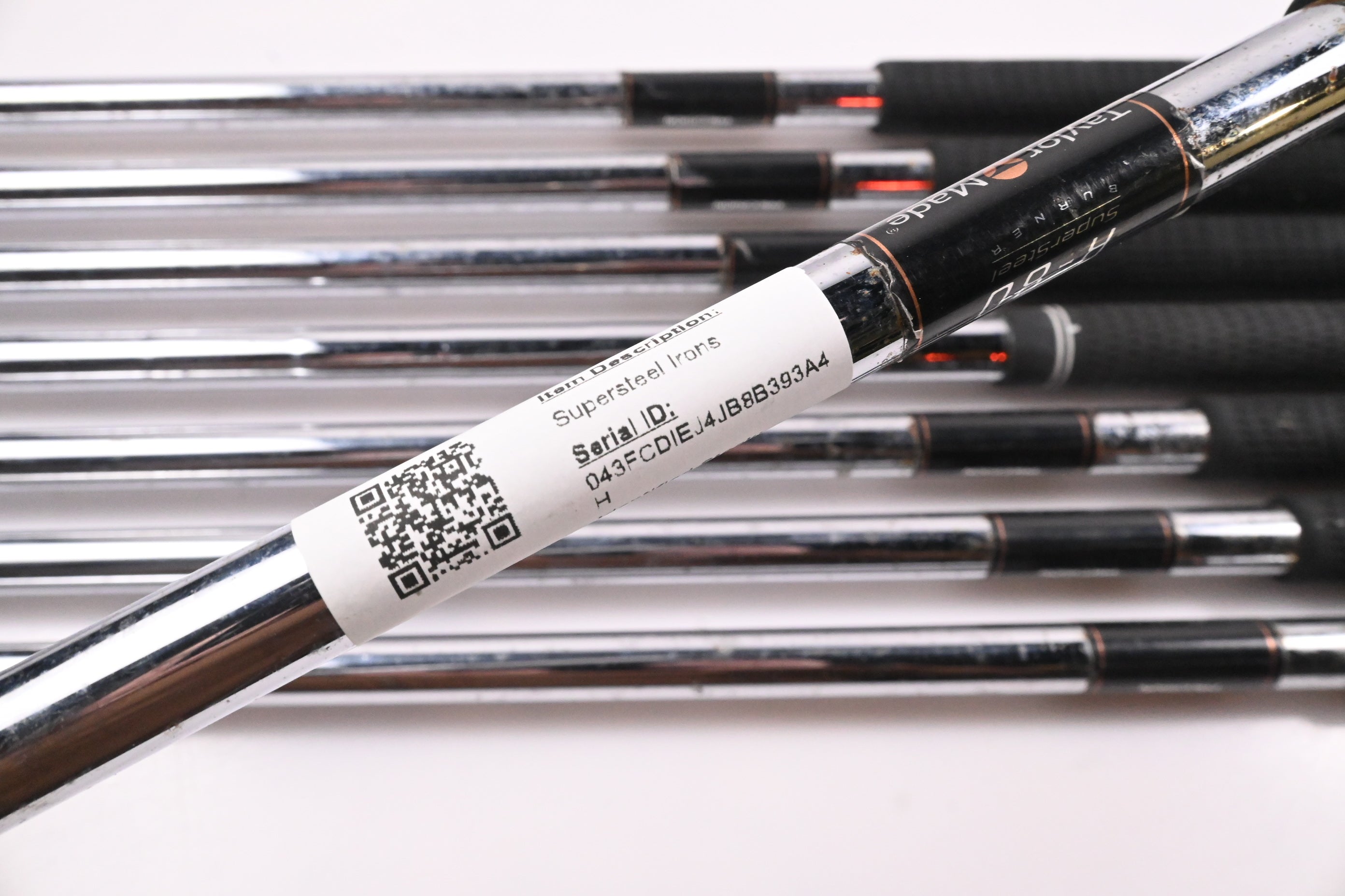 Taylormade Supersteel Irons / 3-PW / Regular Flex Precision Rifle 80 Shafts