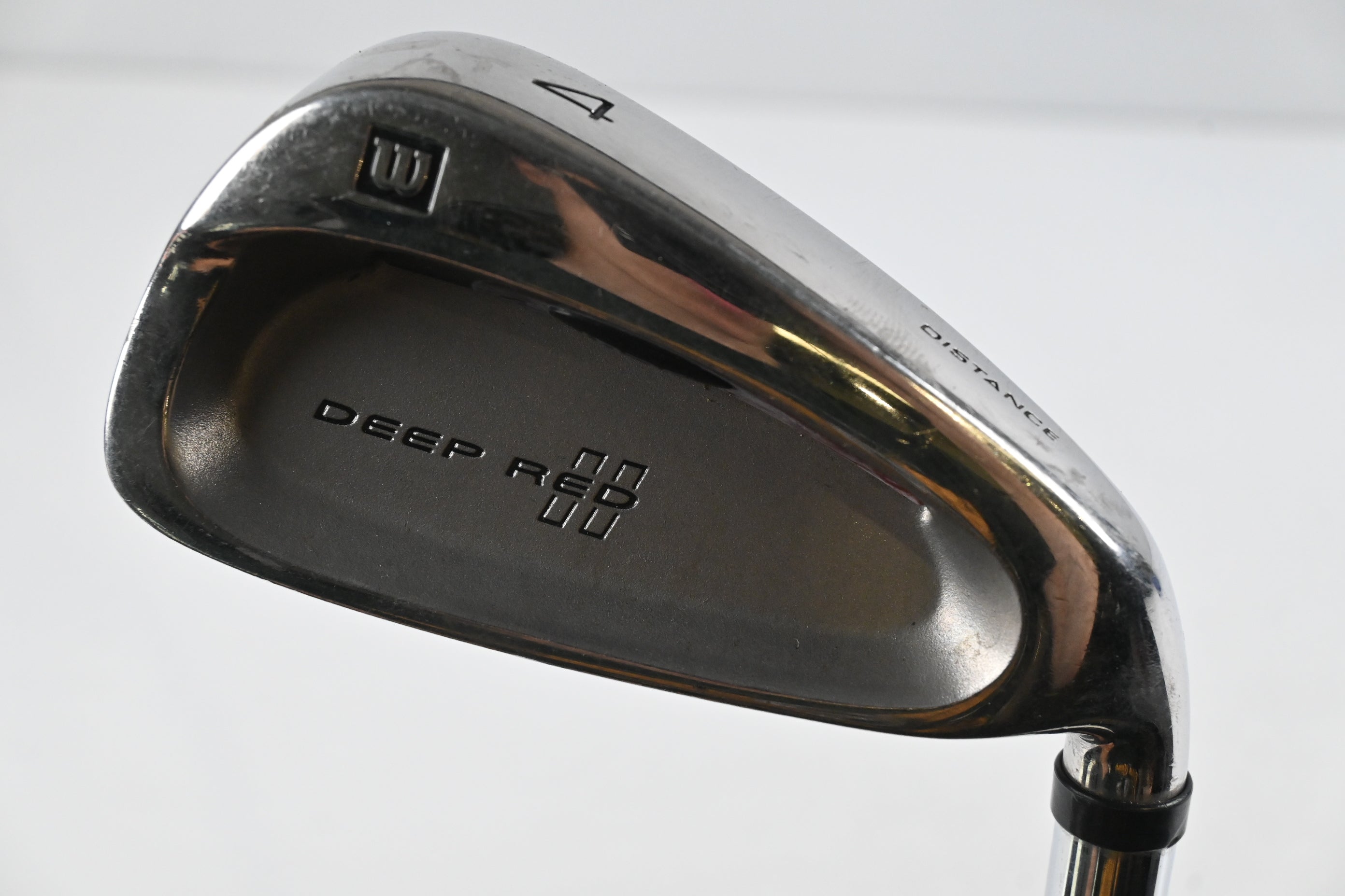 Wilson Deep Red #4 Iron / 24 Degree / Stiff Flex Step Control Shaft