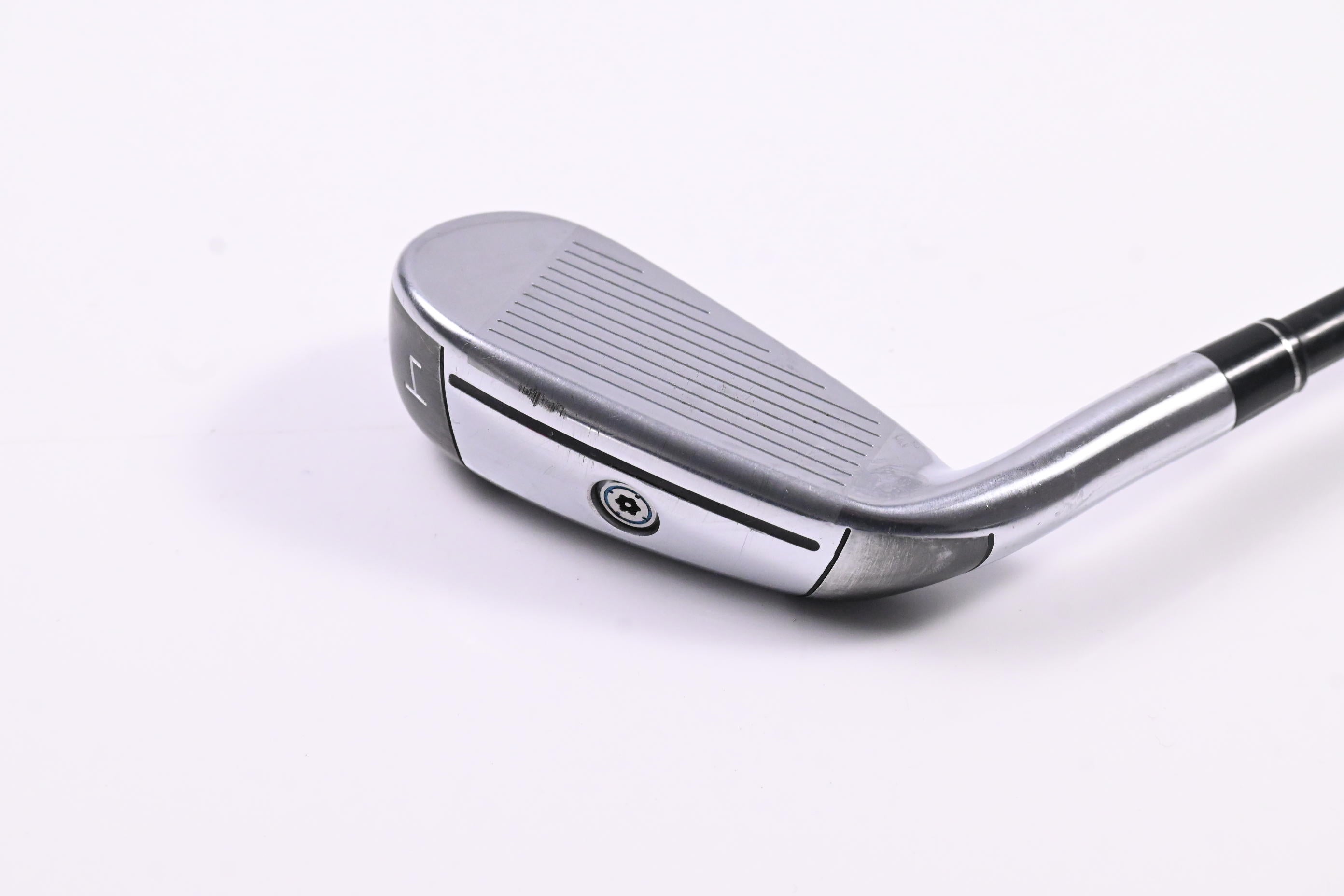 Taylormade SIM DHY #4 Iron / 22 Degree / Stiff Flex KBS Hybrid 80 Shaft
