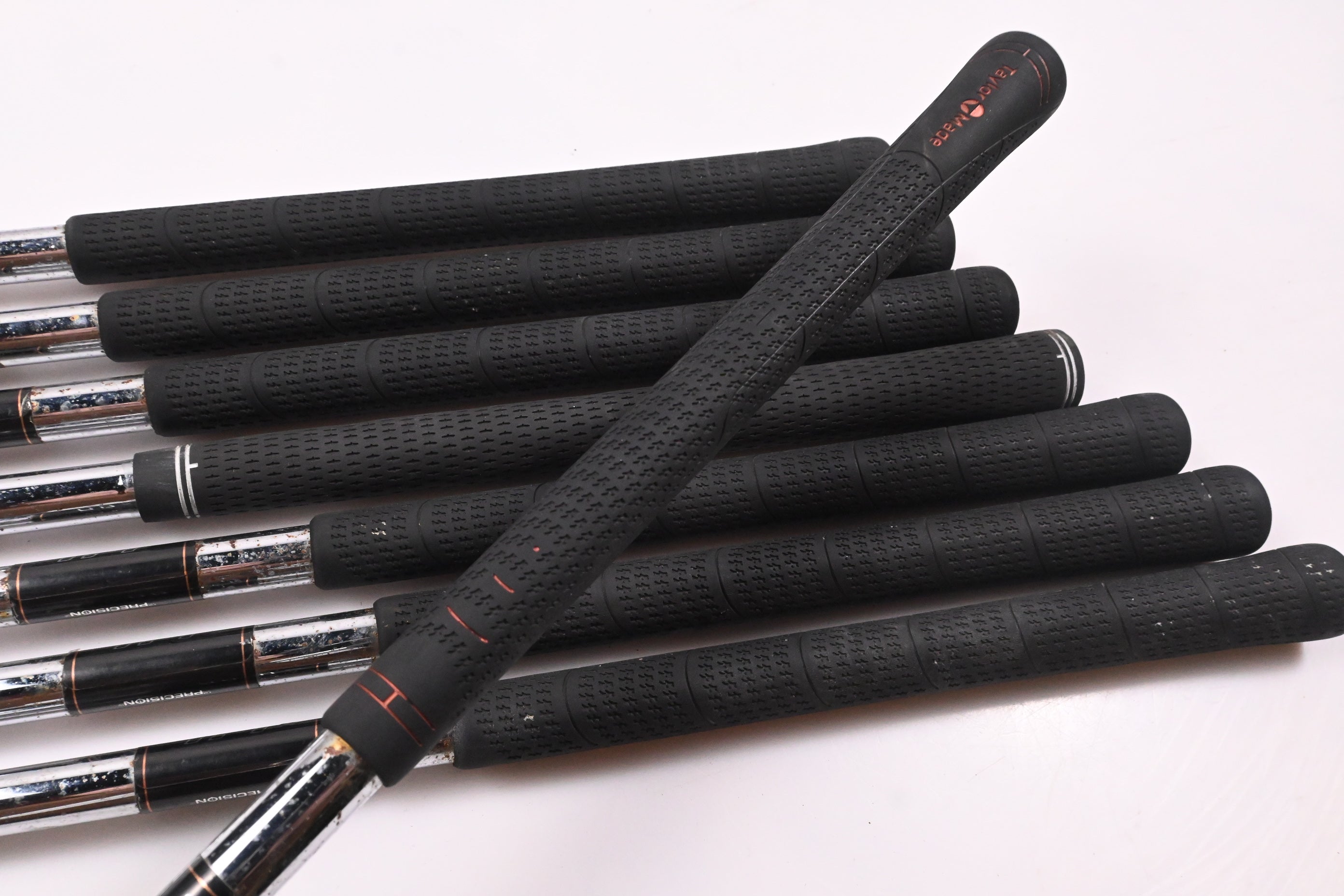Taylormade Supersteel Irons / 3-PW / Regular Flex Precision Rifle 80 Shafts