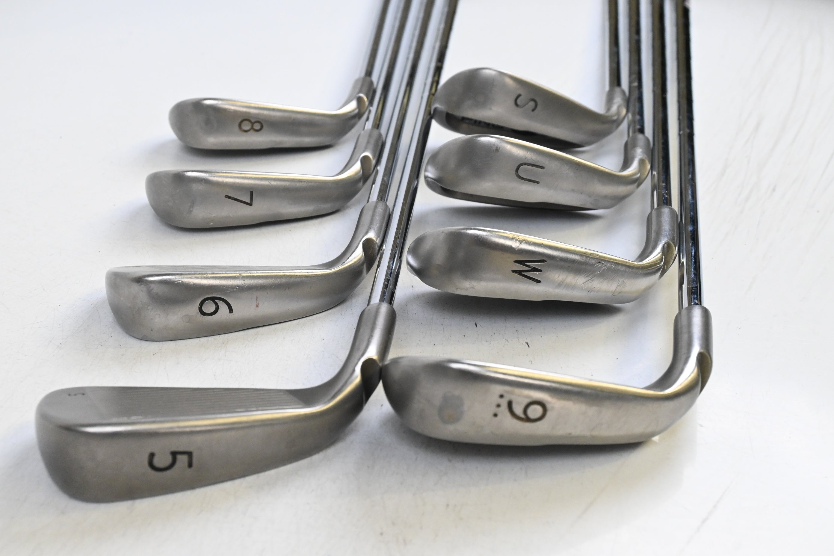 Ping G30 Irons / 5-PW+GW+SW / Green Dot / Senior Flex Ping CFS Shafts