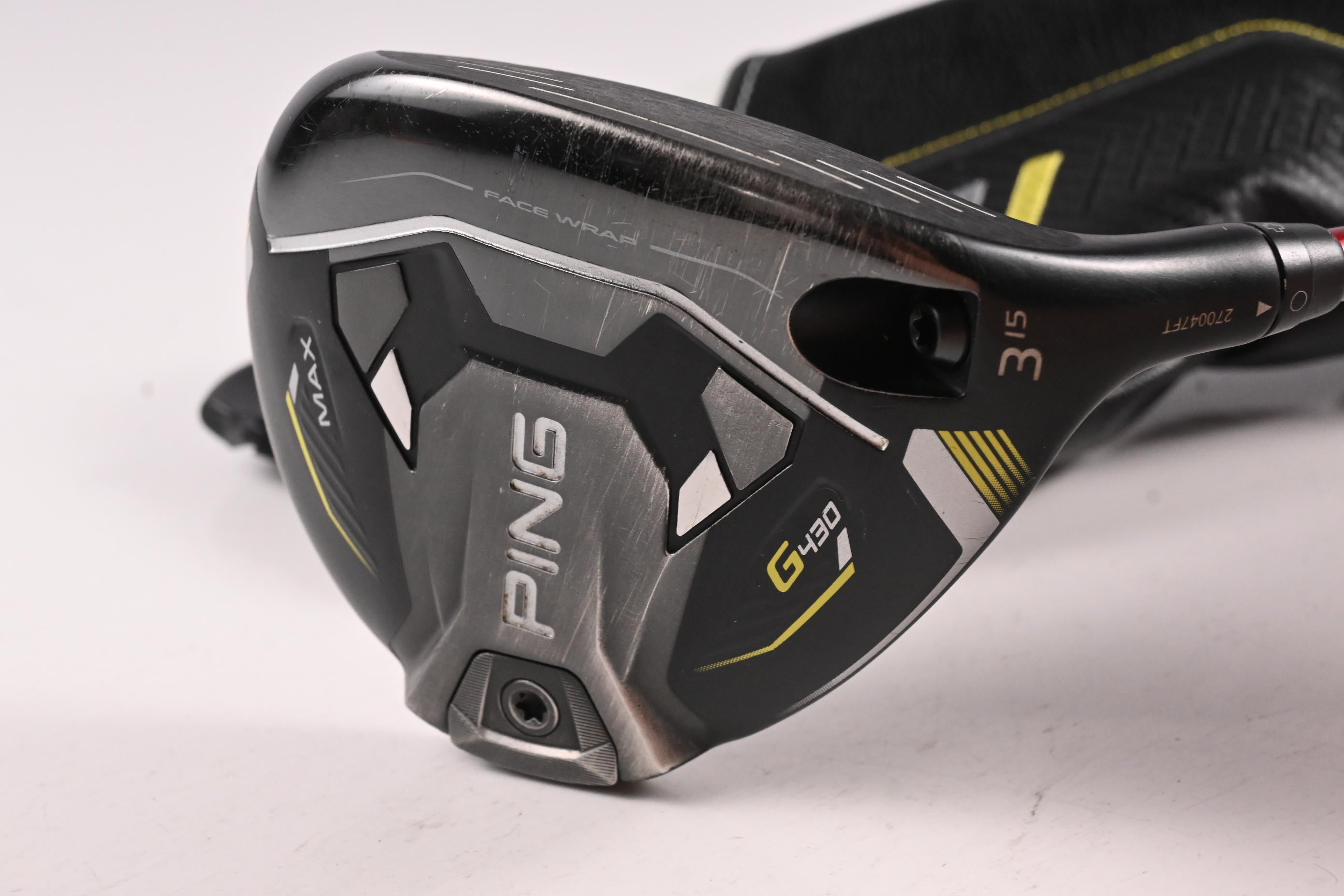 Ping G430 Max #3 Wood / 15 Degree / Stiff Flex Project X Denali Red 70 Shaft