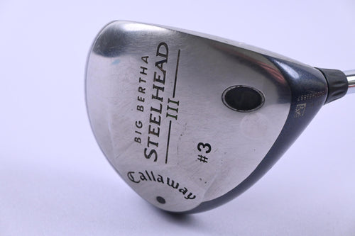 Callaway Steelhead III #3 Wood / 15 Degree / Uniflex Callaway Steelhead Shaft
