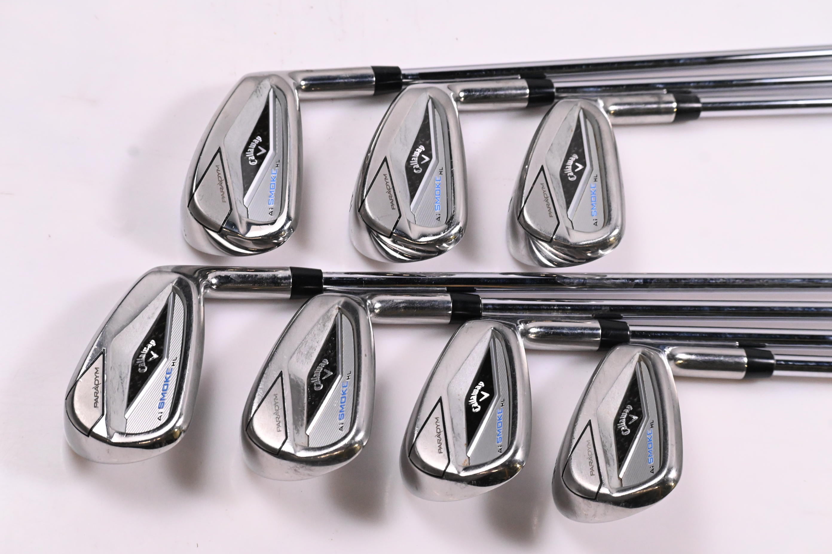 Callaway Paradym Ai Smoke HL Irons / 5-PW+GW / Regular Flex Elevate MPH 85